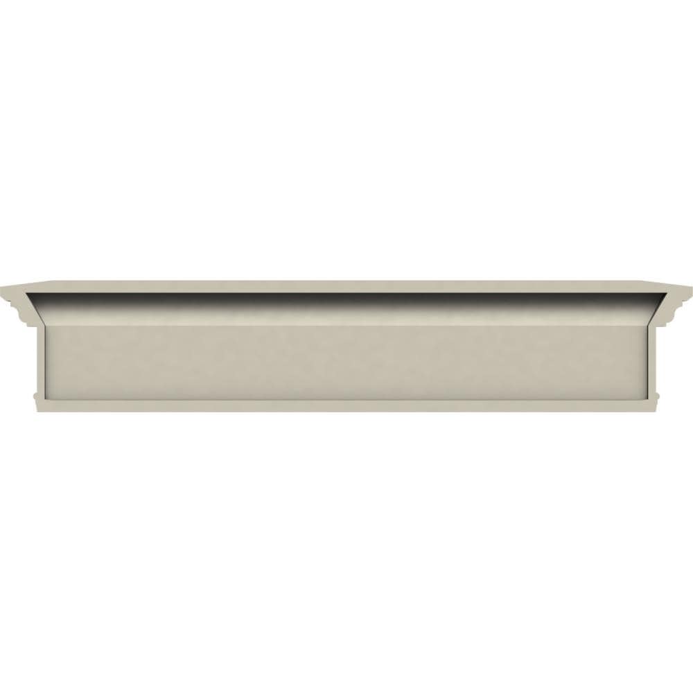 Ekena Millwork 7/8 in. x 30 in. x 3-1/2 in. Polyurethane Bedford Crosshead  Moulding CRH03X30BE - The Home Depot