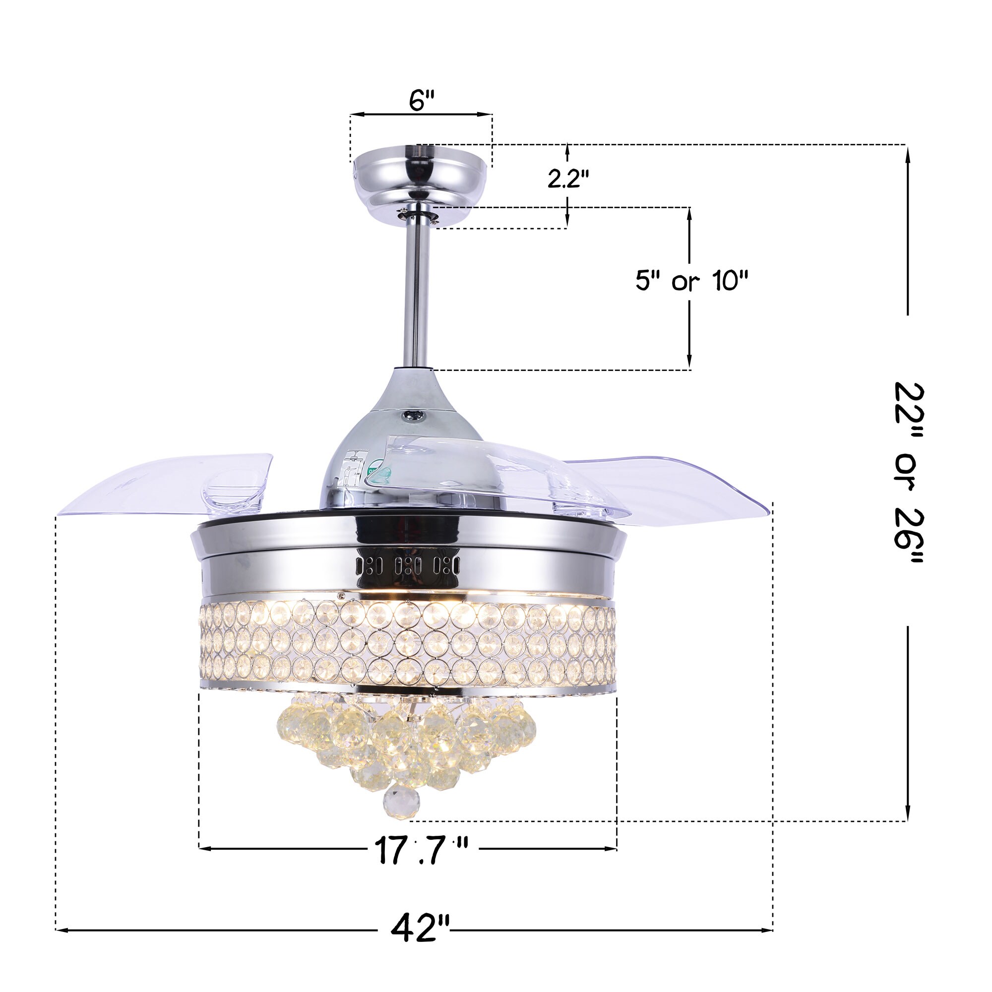 Bella Depot BD4209-C Ceiling-Fans - View #7