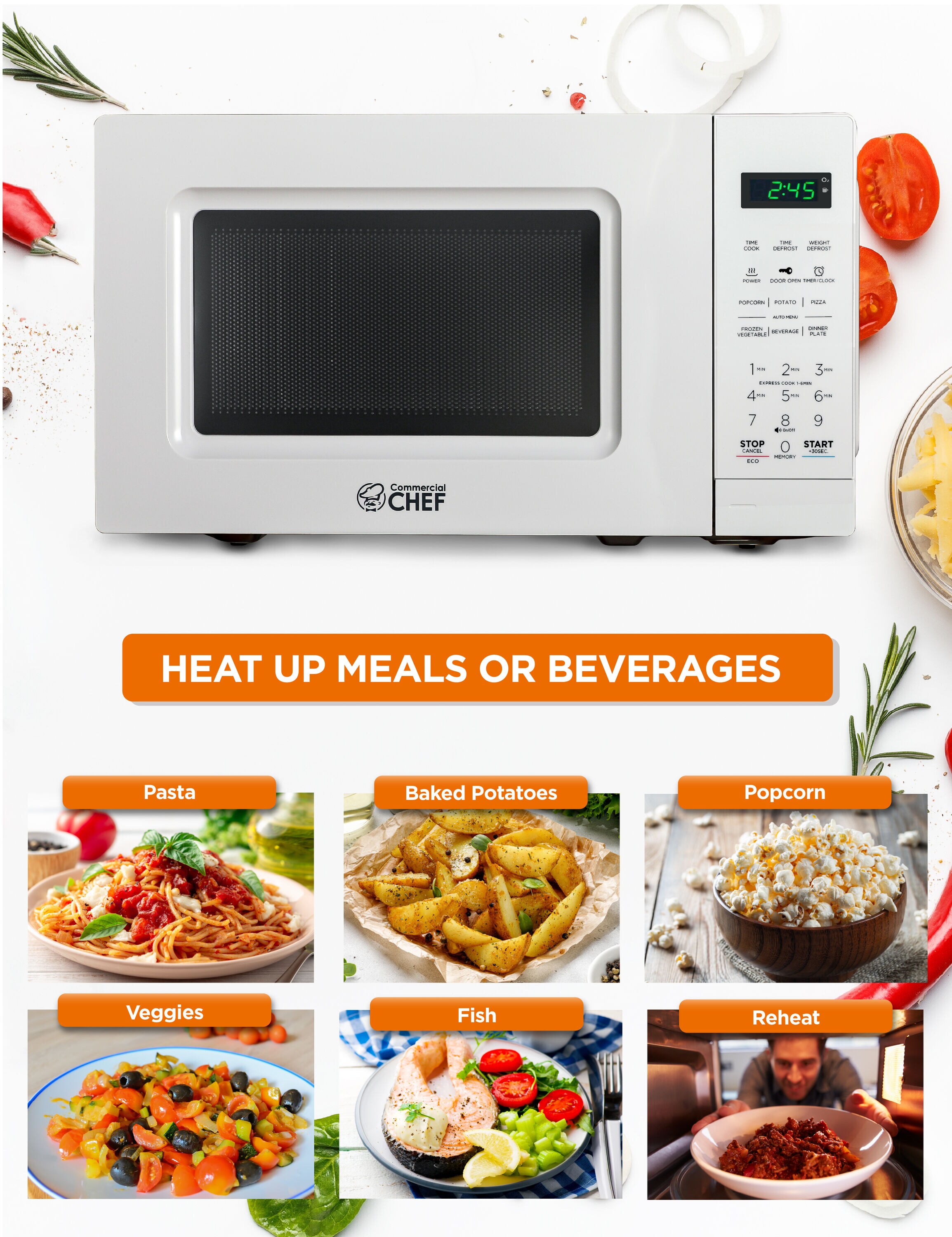 Commercial Chef CHM7MW Cnt-Mwo - View #7