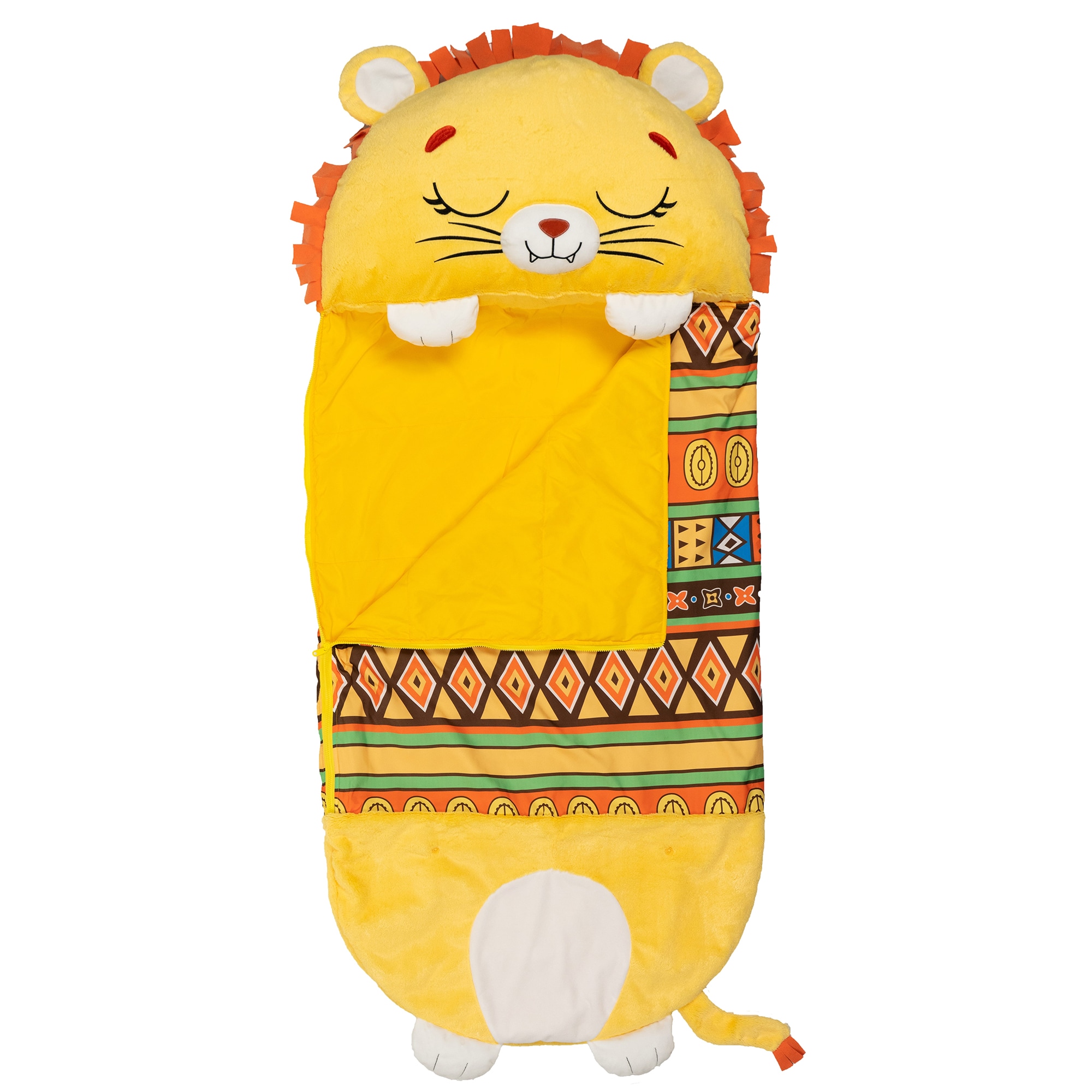 Happy Nappers  Pillow And Sleepy Sack Lion Lex 66in x 30in