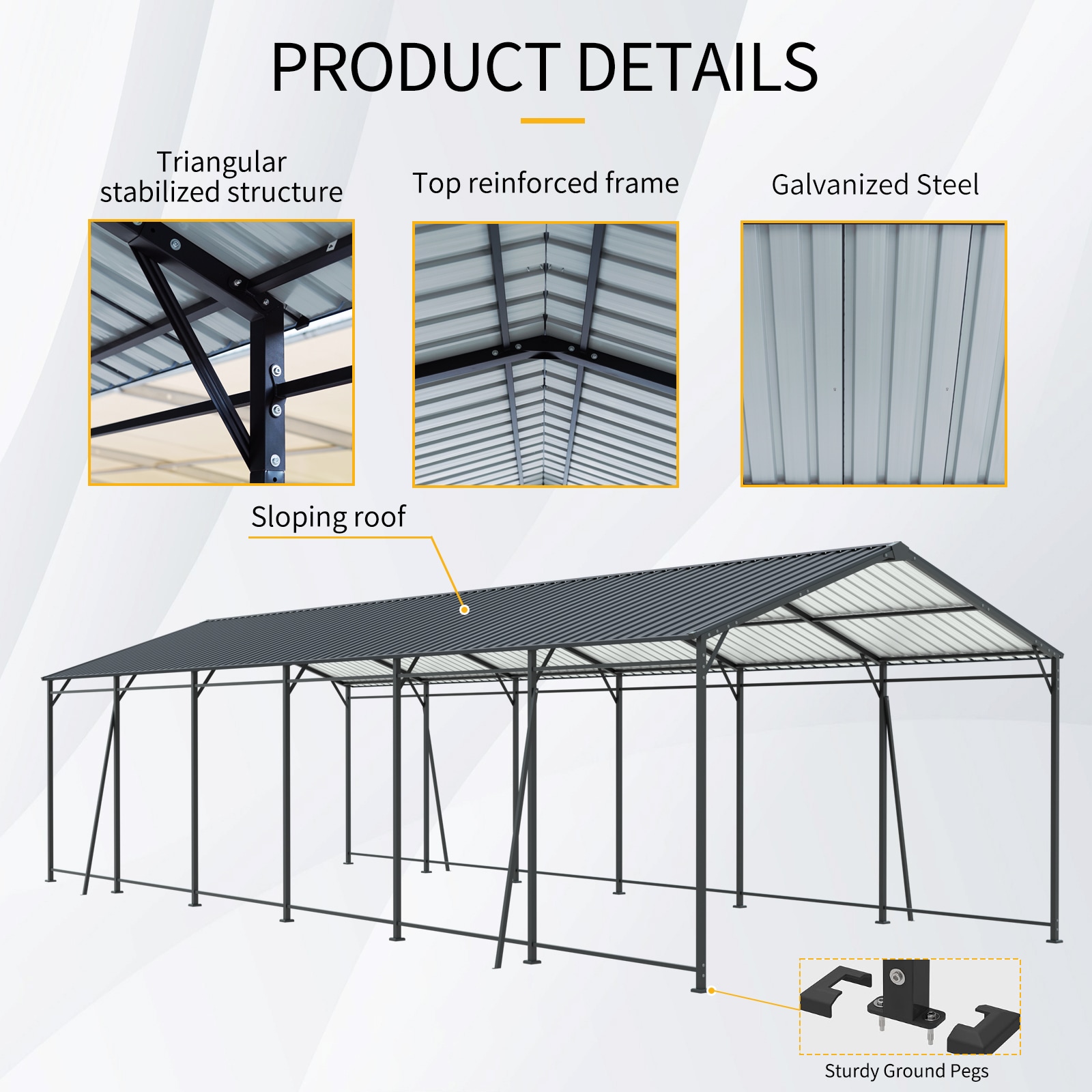 Flynama G-W540S00065 Carport-Covers - View #5