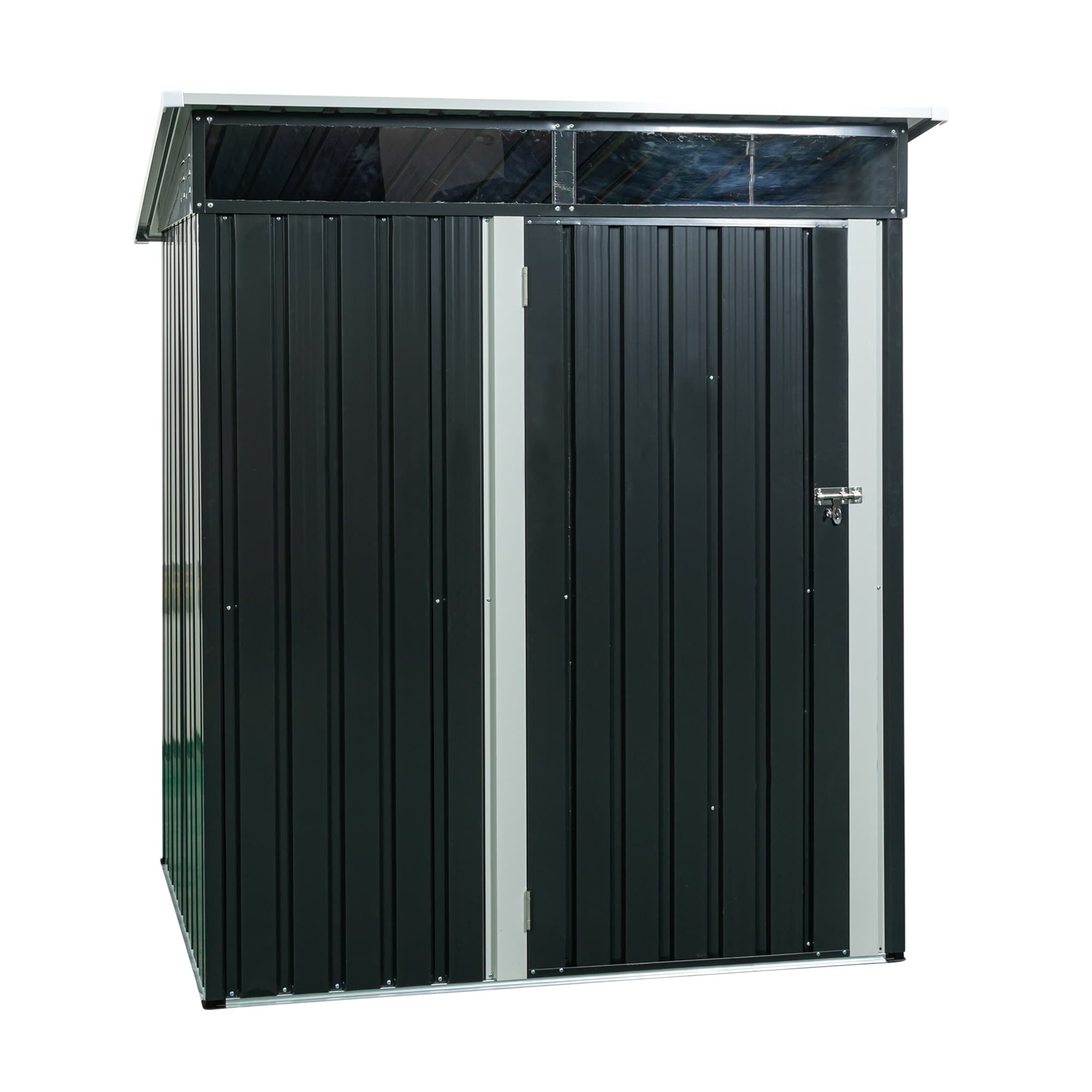 Misty Moon FXLW0403-CWP0026 Metal-Storage-Buildings-Sheds - View #3