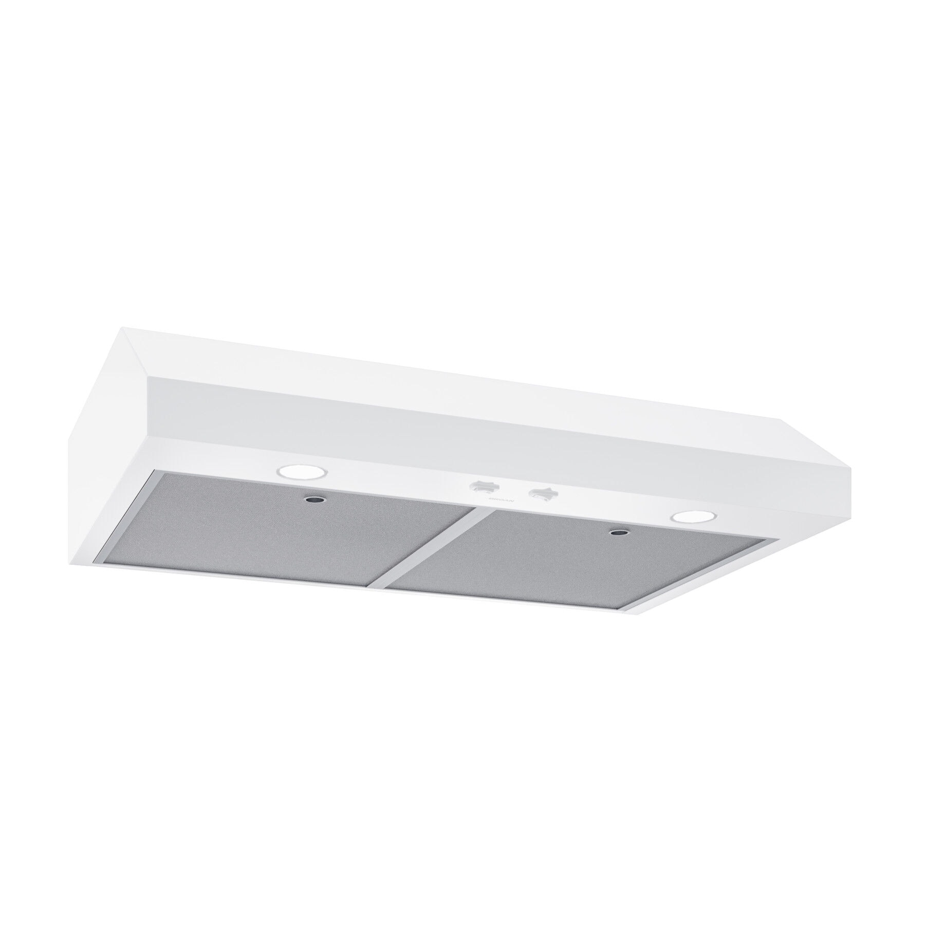 Broan GLA1303WW 30 inch Convertible 350-CFM White Under Cabinet Range Hood
