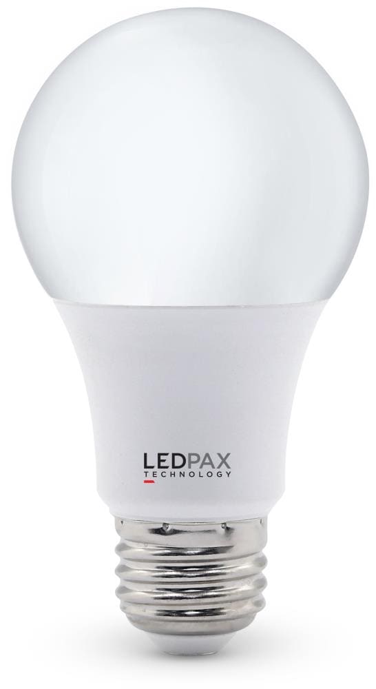 LEDPAX Technology 60-Watt EQ A19 Warm White Medium Base (e-26) Dimmable LED Light Bulb (6-Pack) in the General Purpose LED Light Bulbs department at