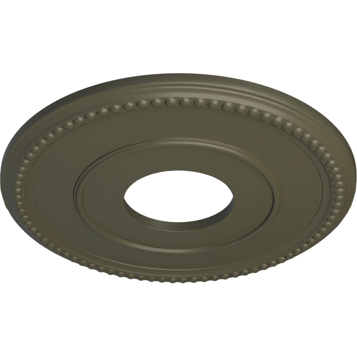 Ekena Millwork CM12BRWHF Ceiling-Medallions - View #2