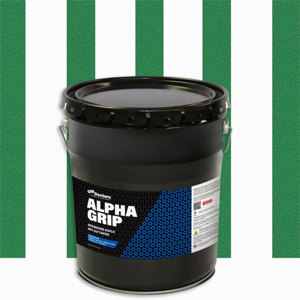 SlipDoctors S-CT-ALPHATCGRN5G Flat Green Acrylic Interior/Exterior ( 5-gallon )