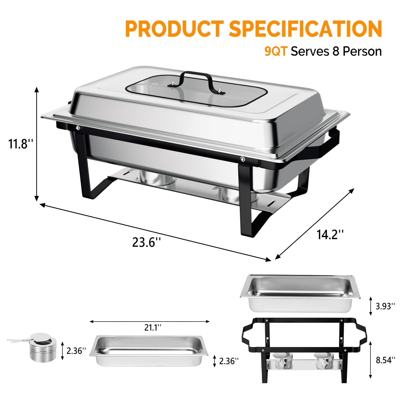 ROVSUN LS-G47001336 Buffet-Servers - View #2