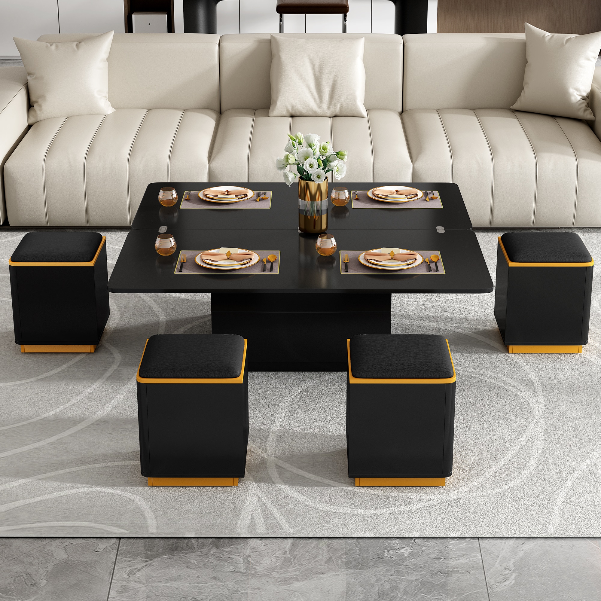 LOVMOR SF-Y-N724P292506B Coffee-Tables - View #2