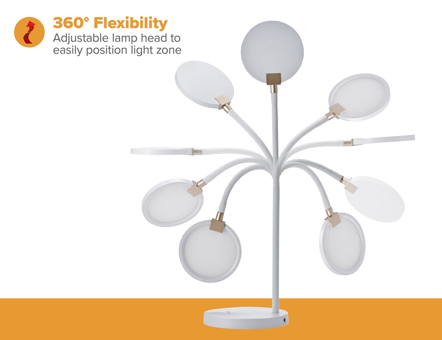 Bostitch LED2107-WHT Desk-Table-Lamps - View #7