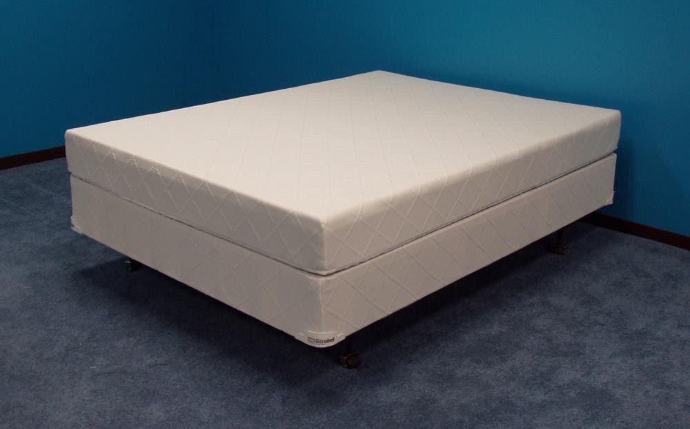 California King SEMI MOTION WATERBED MATTRESS with Cotton Zipper Cover & Liner 