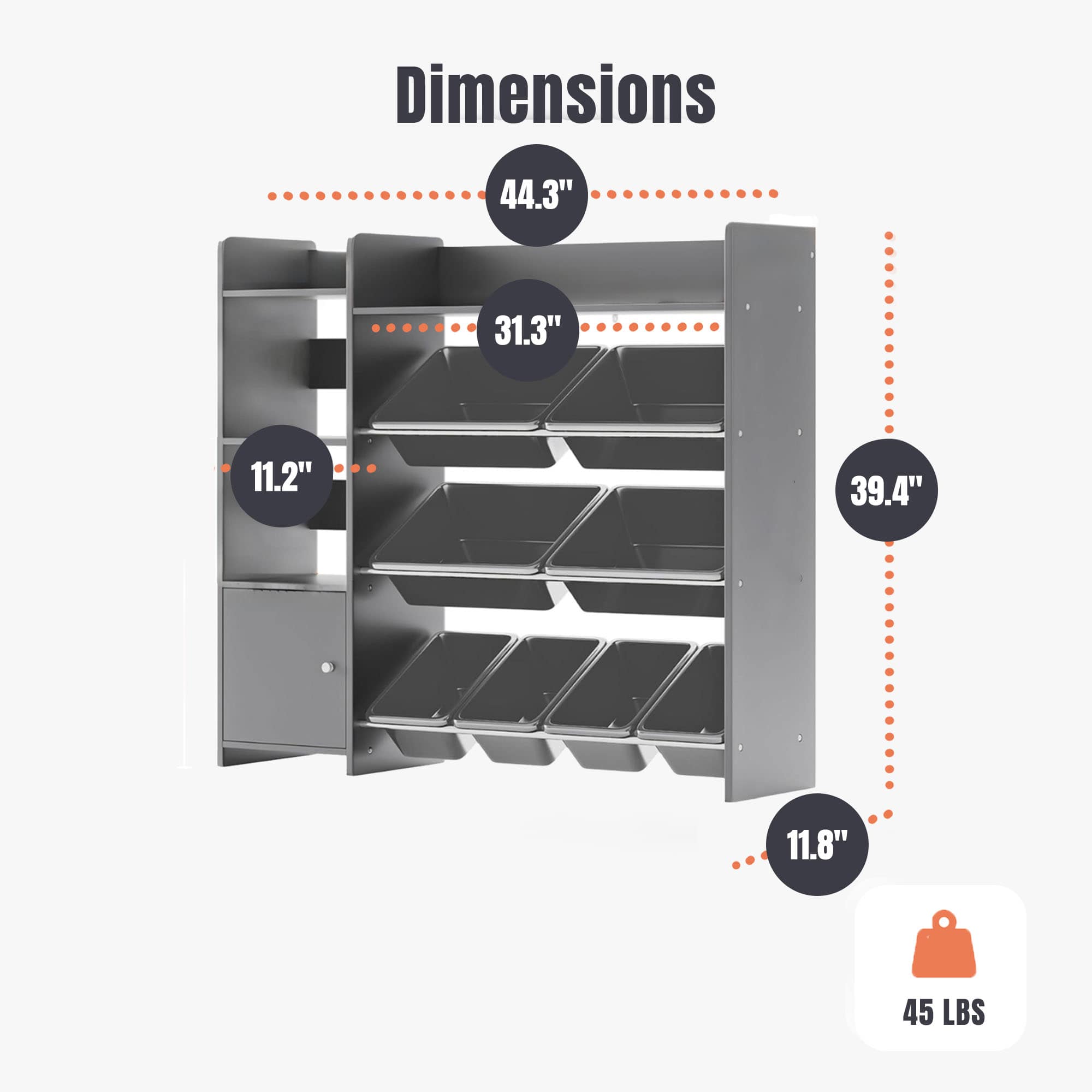 STURDIS 401169 Kids-Bookcases - View #5