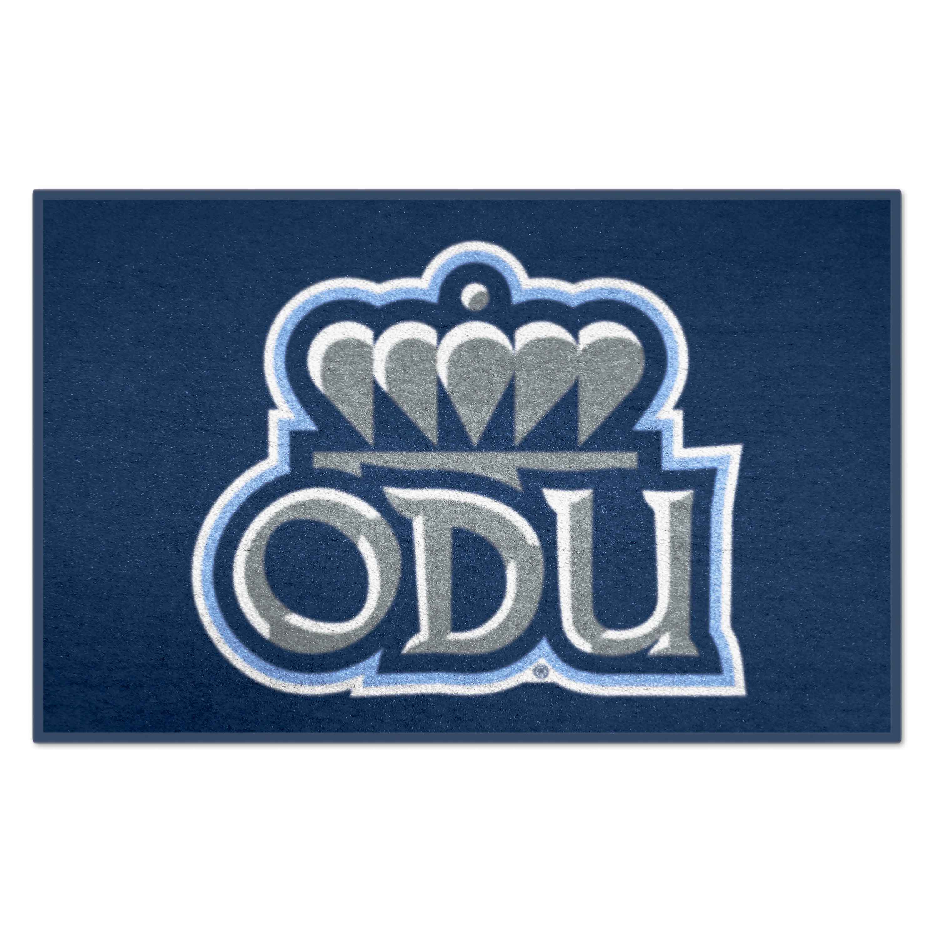 FANMATS 956 Old Dominion University 2 x 3 (ft) Tufted Nylon Multicolor Rectangular Indoor Solid Machine washable Throw rug