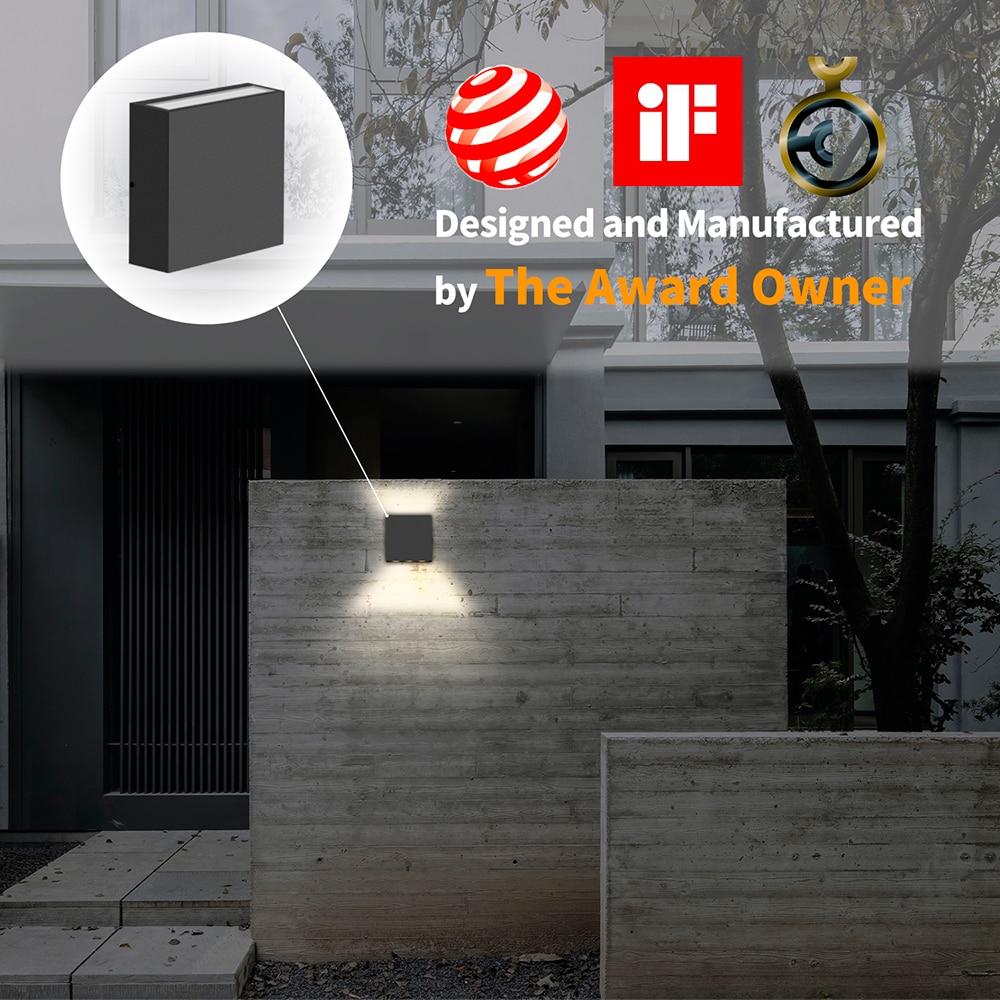 Sunrinx OLMD7924DG Outdoor-Wall-Lighting - View #9