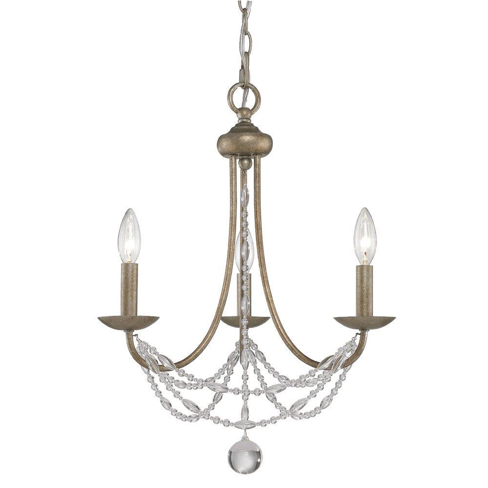 small crystal chandelier lowes