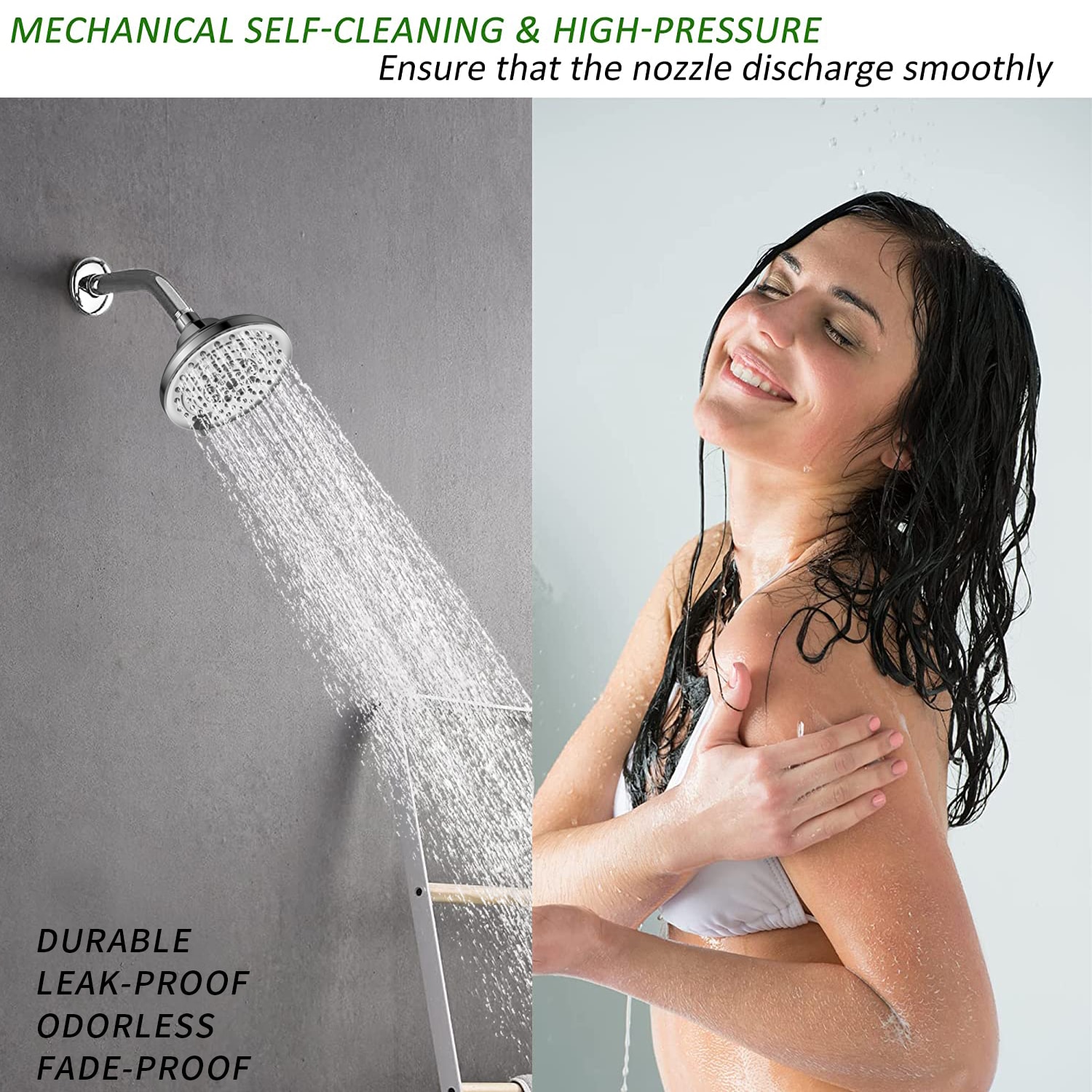 Clihome TWHSB015-5BN Fixed-Showerhead - View #7