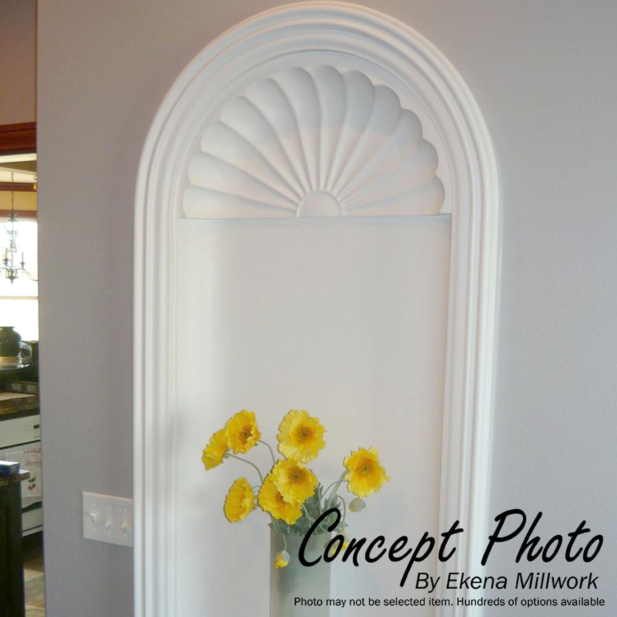 Ekena Millwork NCH17X31AS niches - View #3