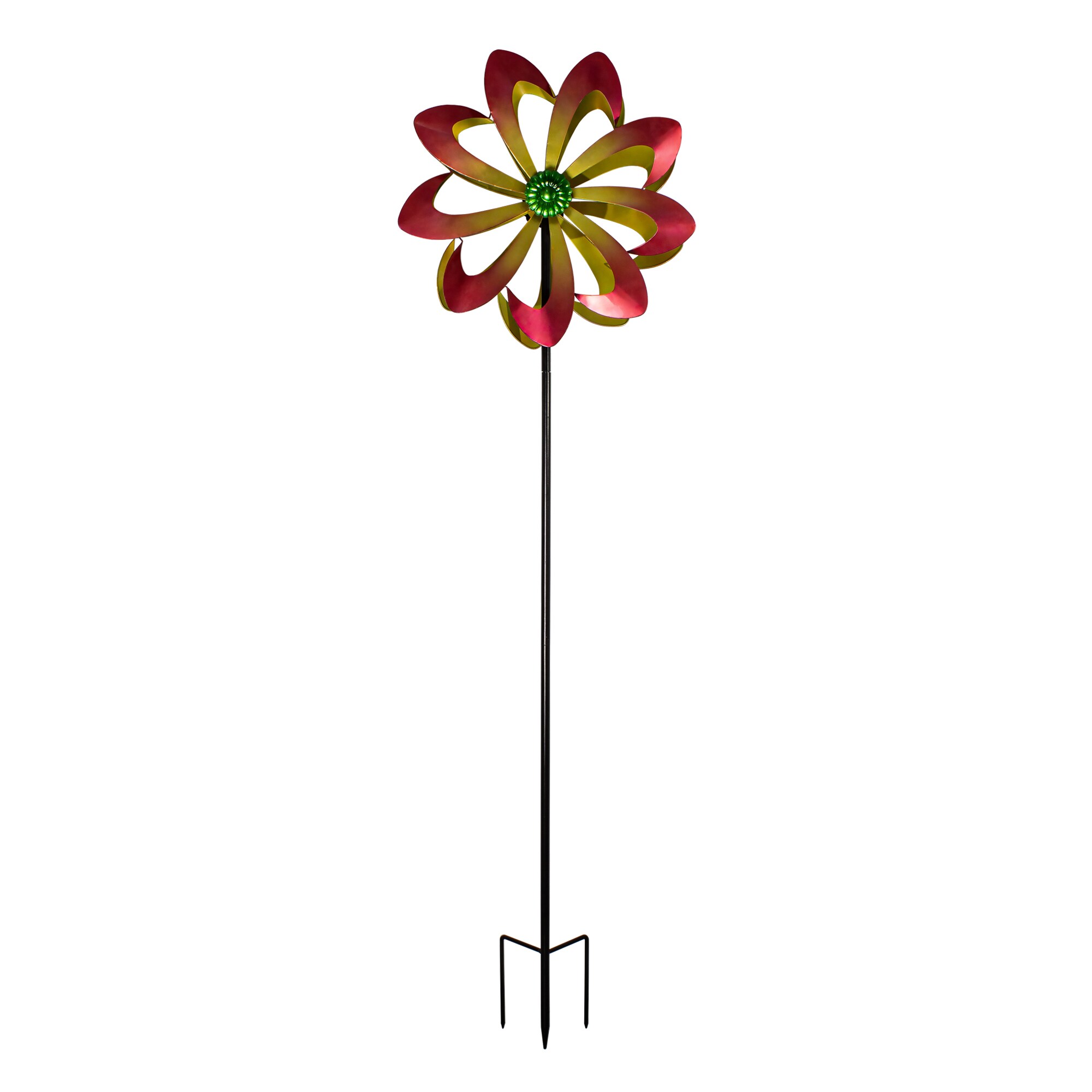 Style Selections 70-in Multicolor Metal Garden Stake in the Garden ...