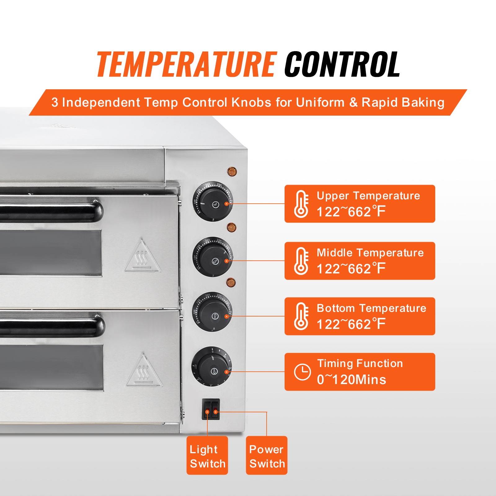 VEVOR FMDRPSLSCSXNVZD4XV1 Outdoor-Pizza-Ovens - View #5