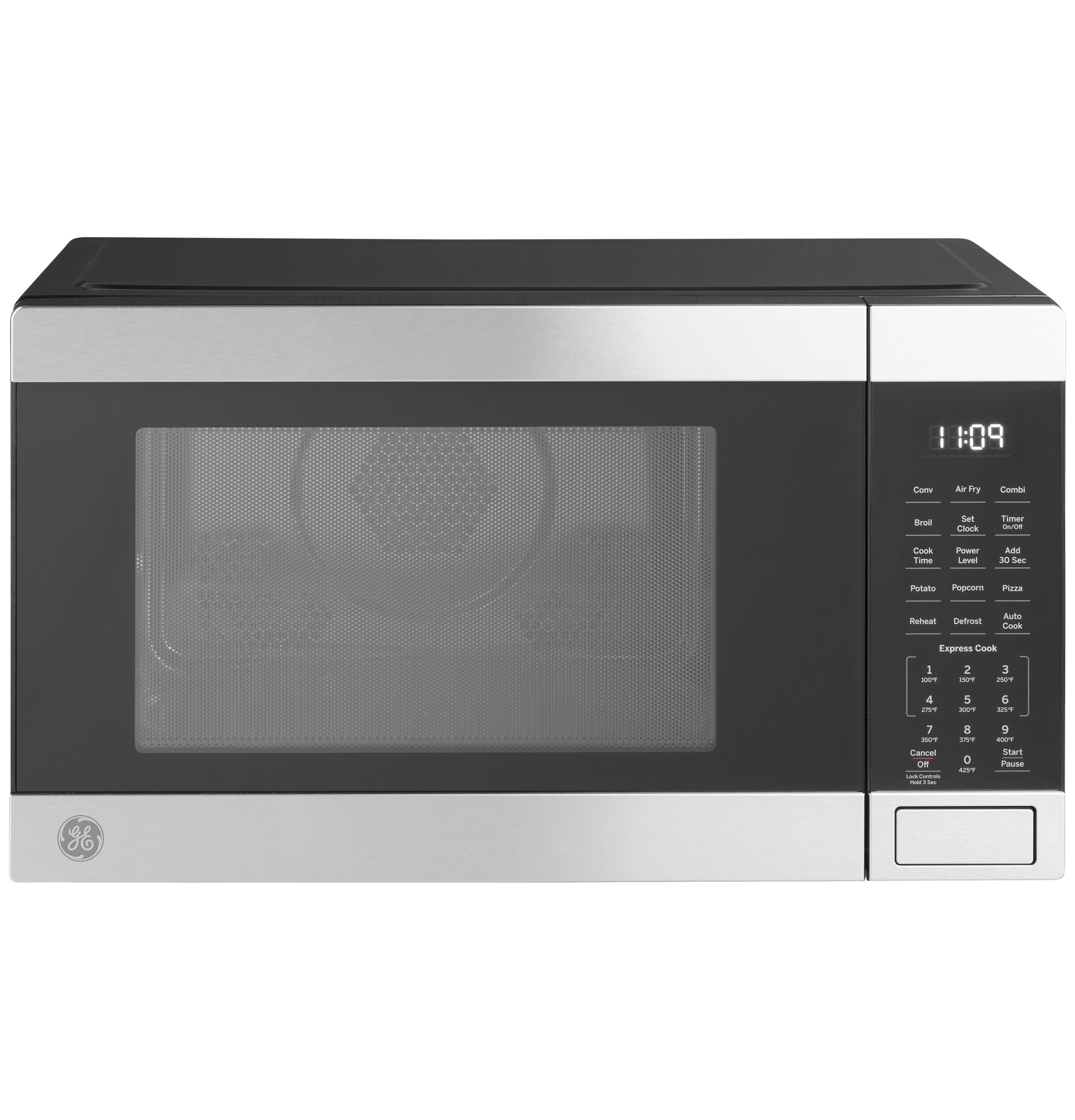 COMMERCIAL CHEF 0.9 Cubic Foot Microwave with 10 Power Levels, Small  Microwave with Grip Handle, 900W Countertop Microwave with Digital Display,  Door Lock and Kitchen Timer, Stainless Steel - Yahoo Shopping