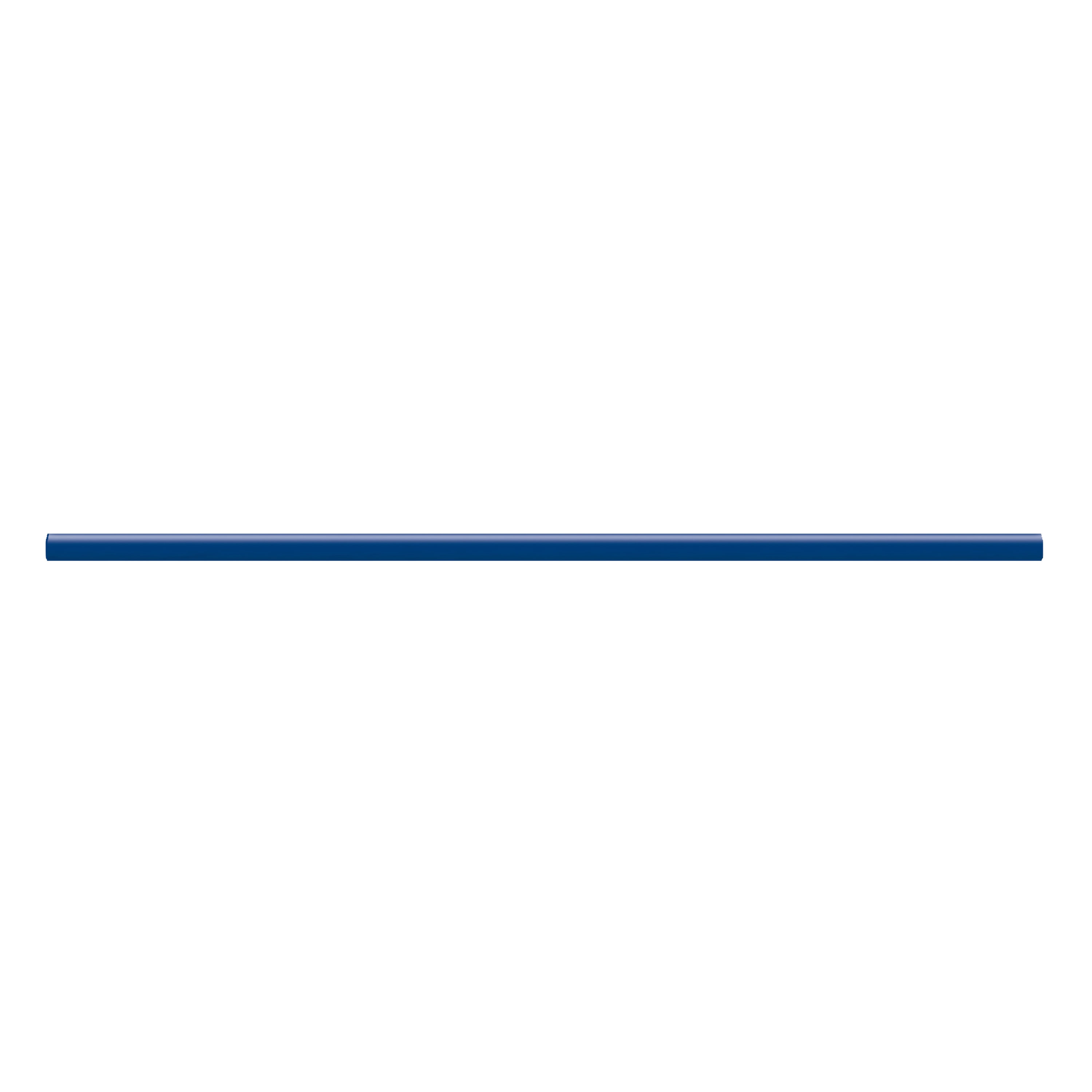 American Olean 0070S1/212J1P2 Color Ways Sapphire Sky 1/2-in x 12-in Glossy Ceramic Border Tile ( 0.96-Sq. Feet / Carton ) 24 -Pack