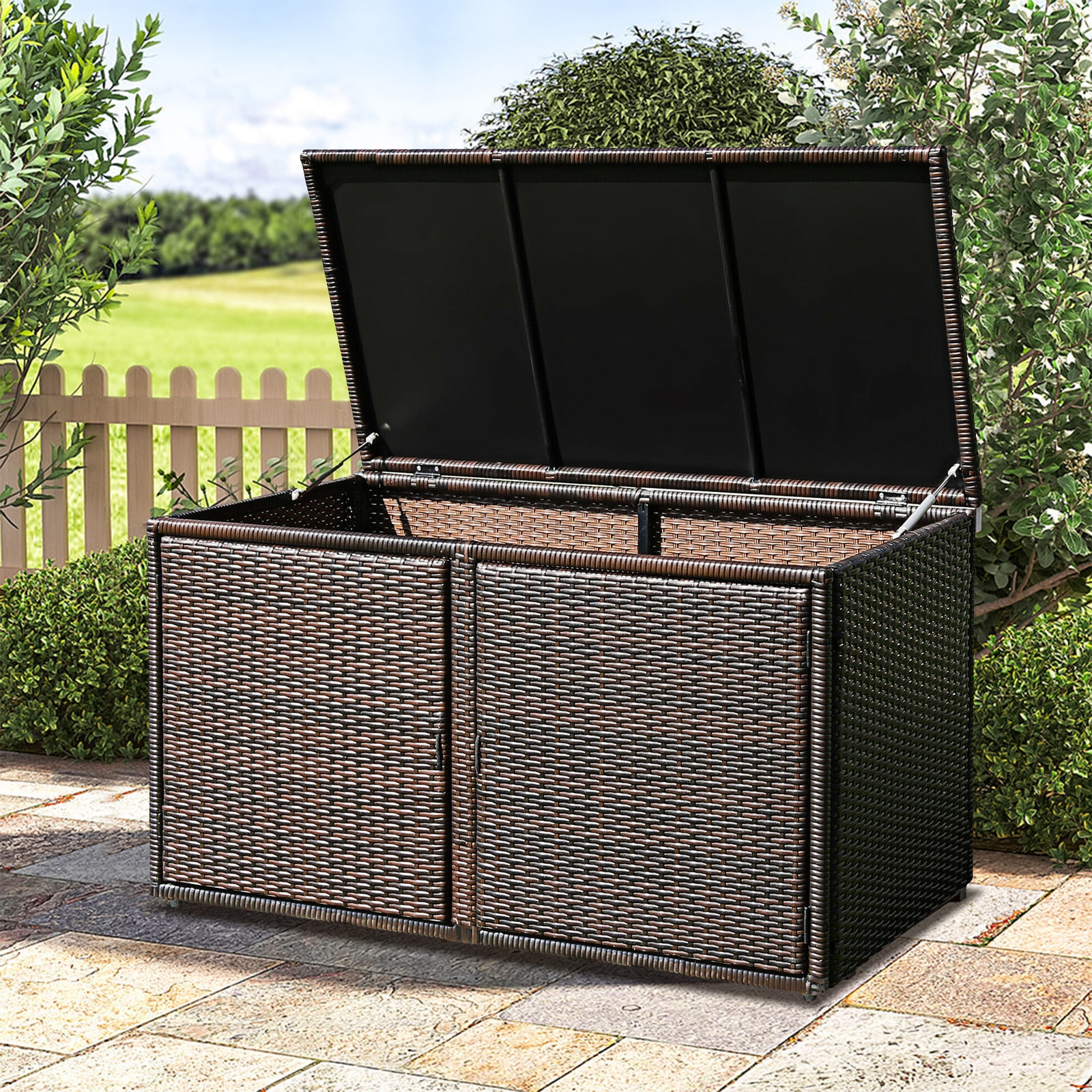 WELLFOR OUS70539BN Small-Outdoor-Storage - View #4