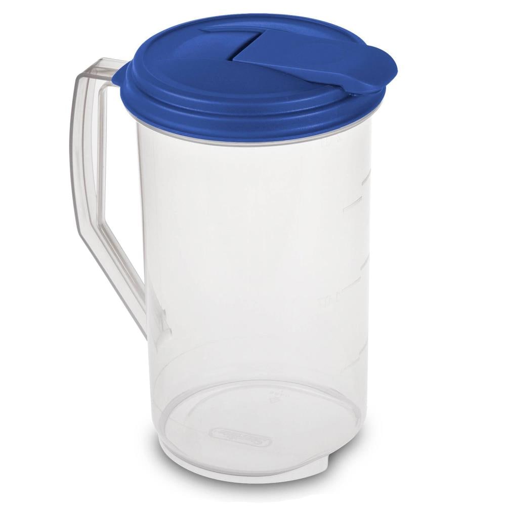 Dropship 2.5 Quarts Designer Swirl Blue Acrylic Pitcher With Lid, Crystal  Clear Break Resistant Premium Acrylic Pitcher For All Purpose BPA Free to  Sell Online at a Lower Price