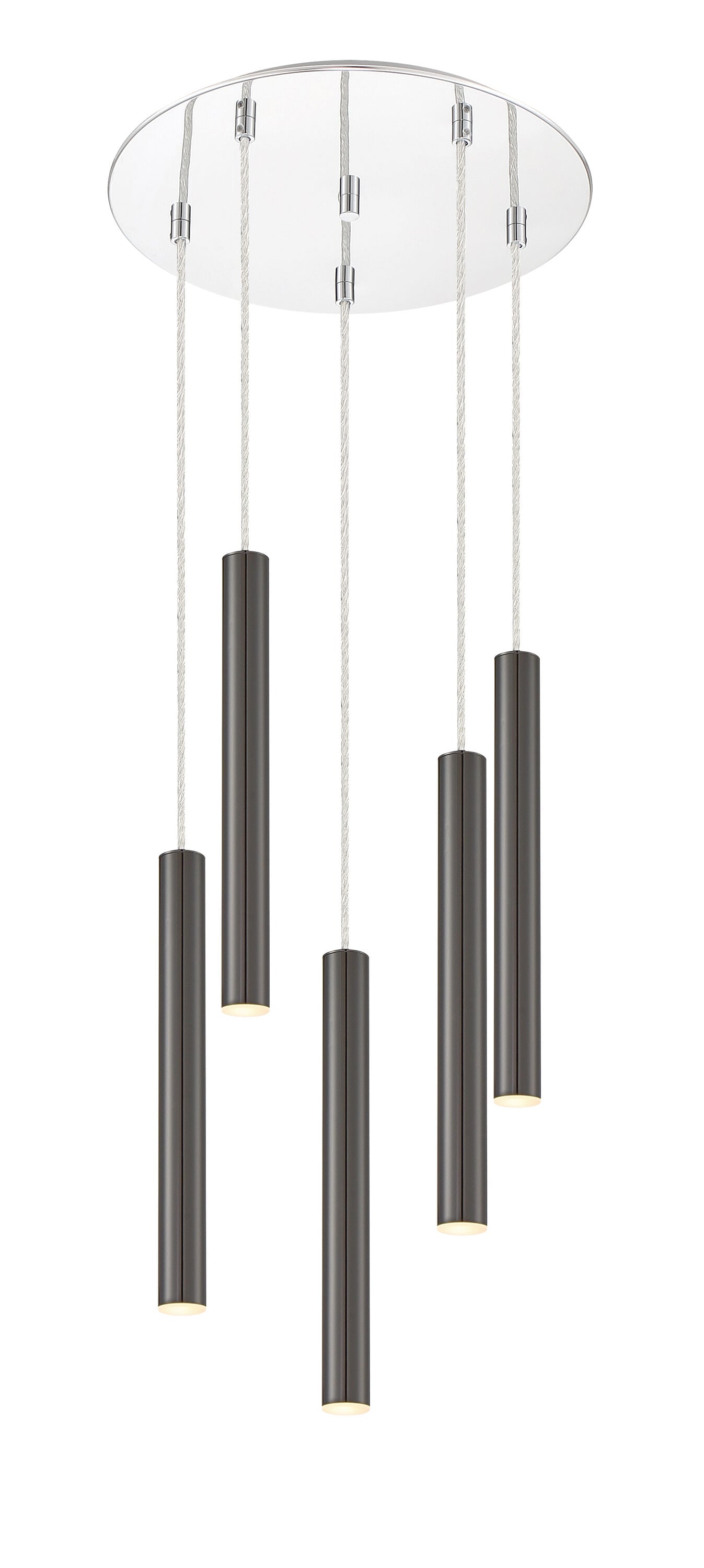Z-Lite 917MP12-PBL-LED-5RCH Pool-Table-Lighting - View #2