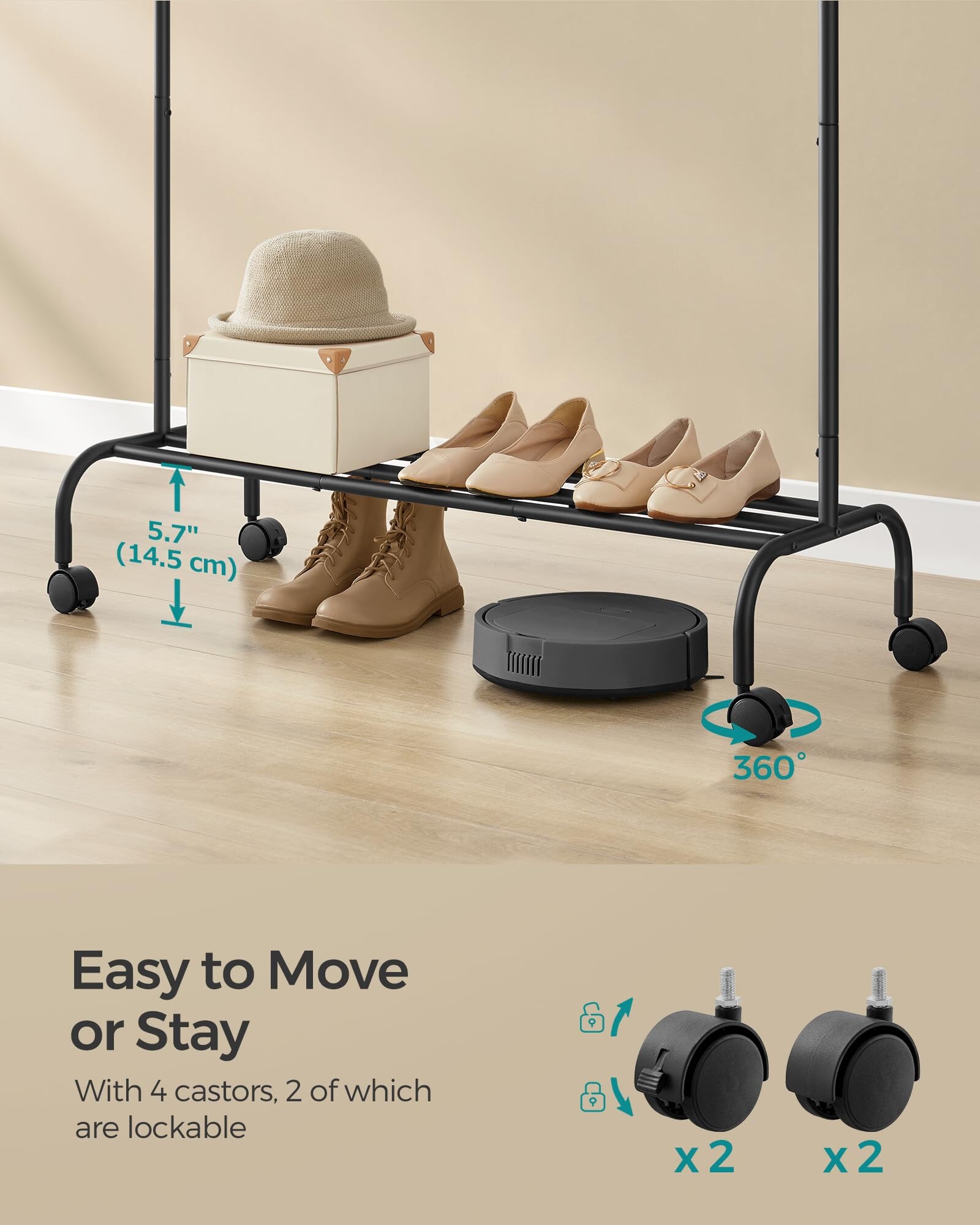 SONGMICS HOME HSR131B01 Garment-Racks - View #7