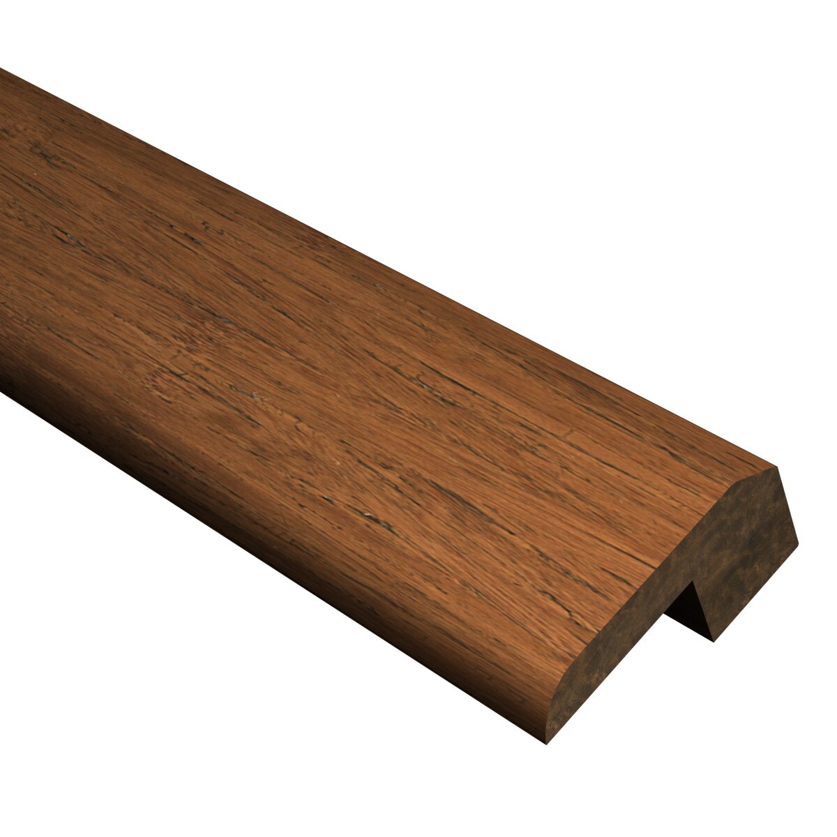 CALI 7104001218 Distressed Java 1.05-in x 72-in Solid Wood Floor Threshold