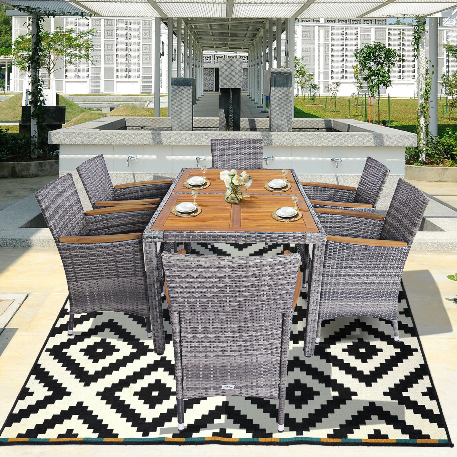 Clihome CWCH-HW68AD689A+ Patio-Dining-Sets - View #6