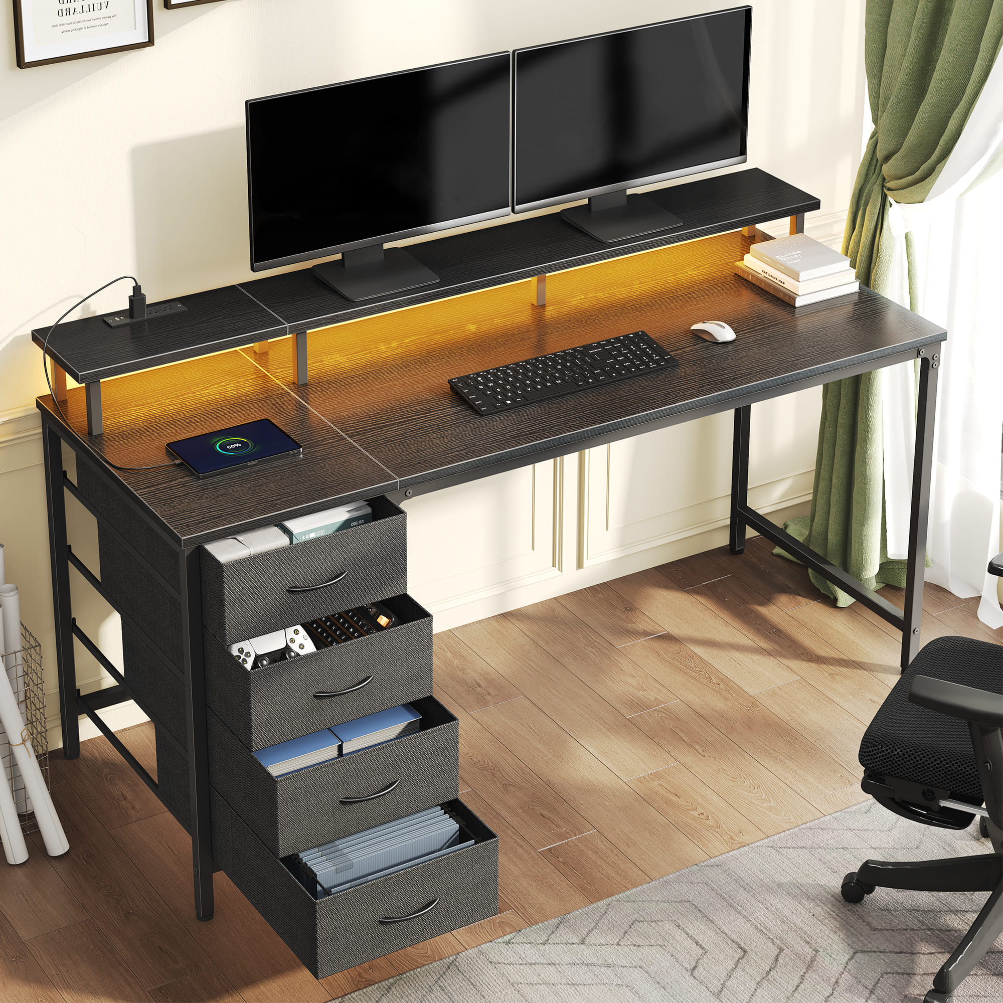 Sweetcrispy L-FH-GDZ4CJD-47BK desks - View #7