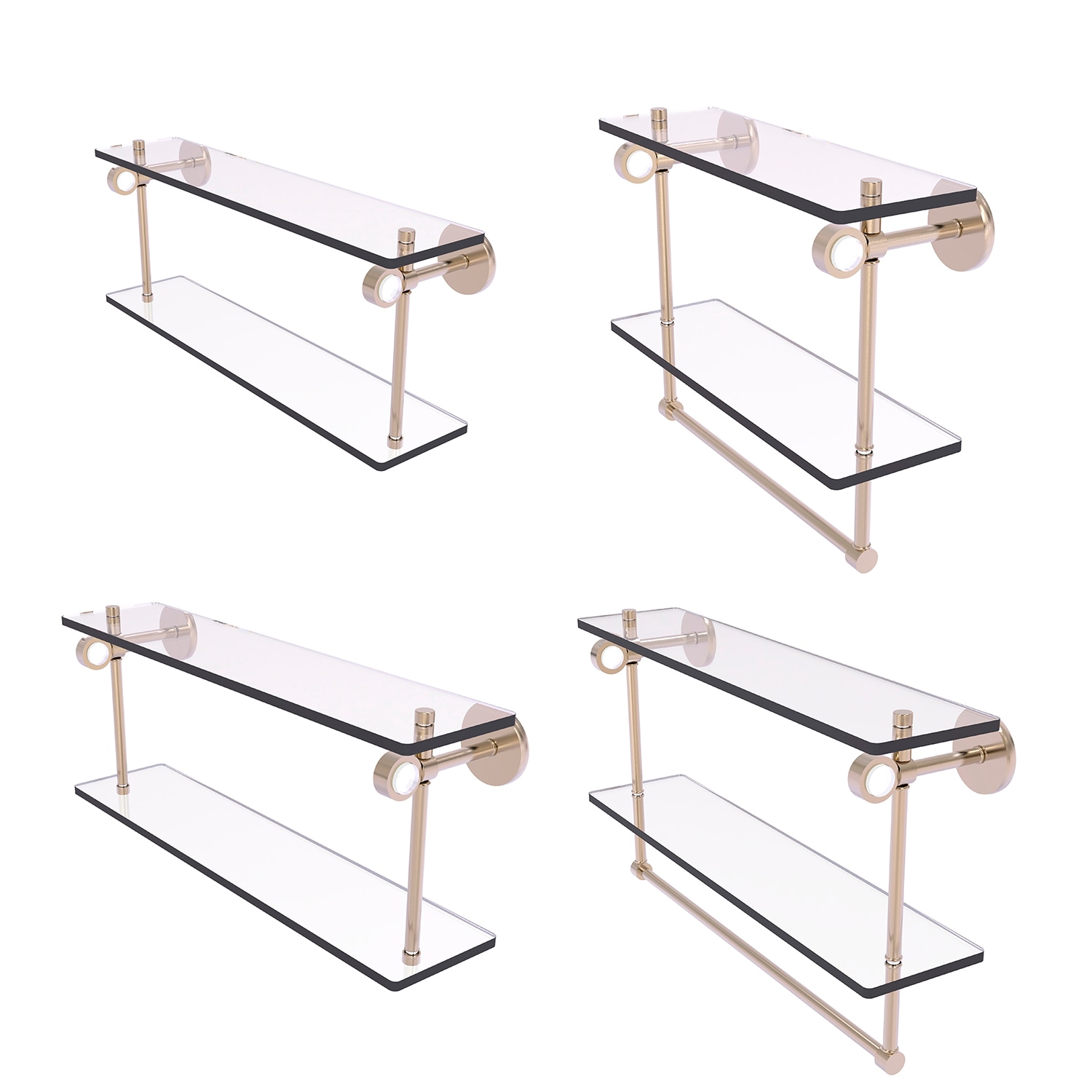 Allied Brass CV-2TB-16-PEW Bathroom-Shelves - View #3