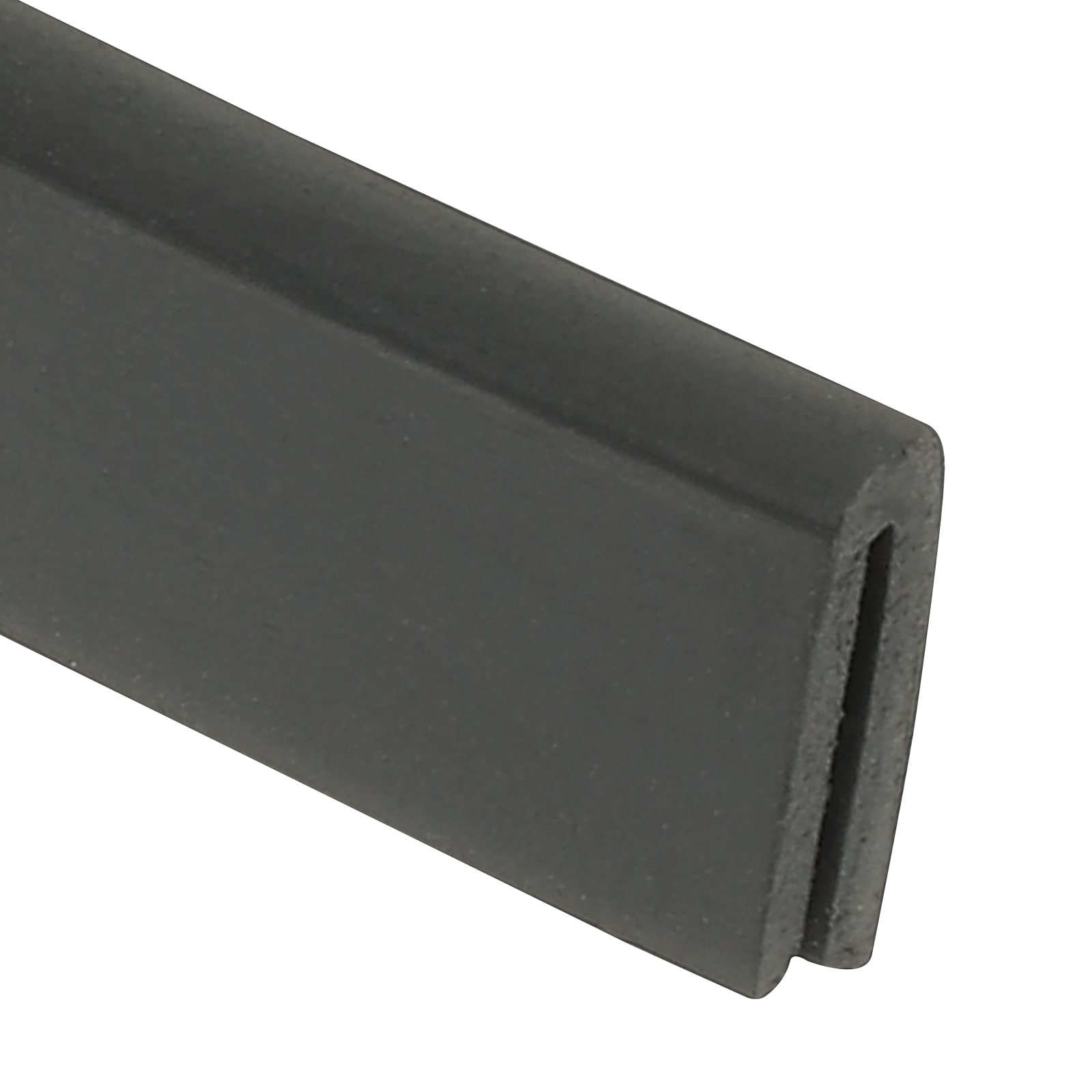Unique Bargains 1/16 Inch Rubber Edge Trim 10 ft Flexible U Channel Edge Guard Protector for Keen Edge Sheet Metal Car Doors Hatches Table Corners Black