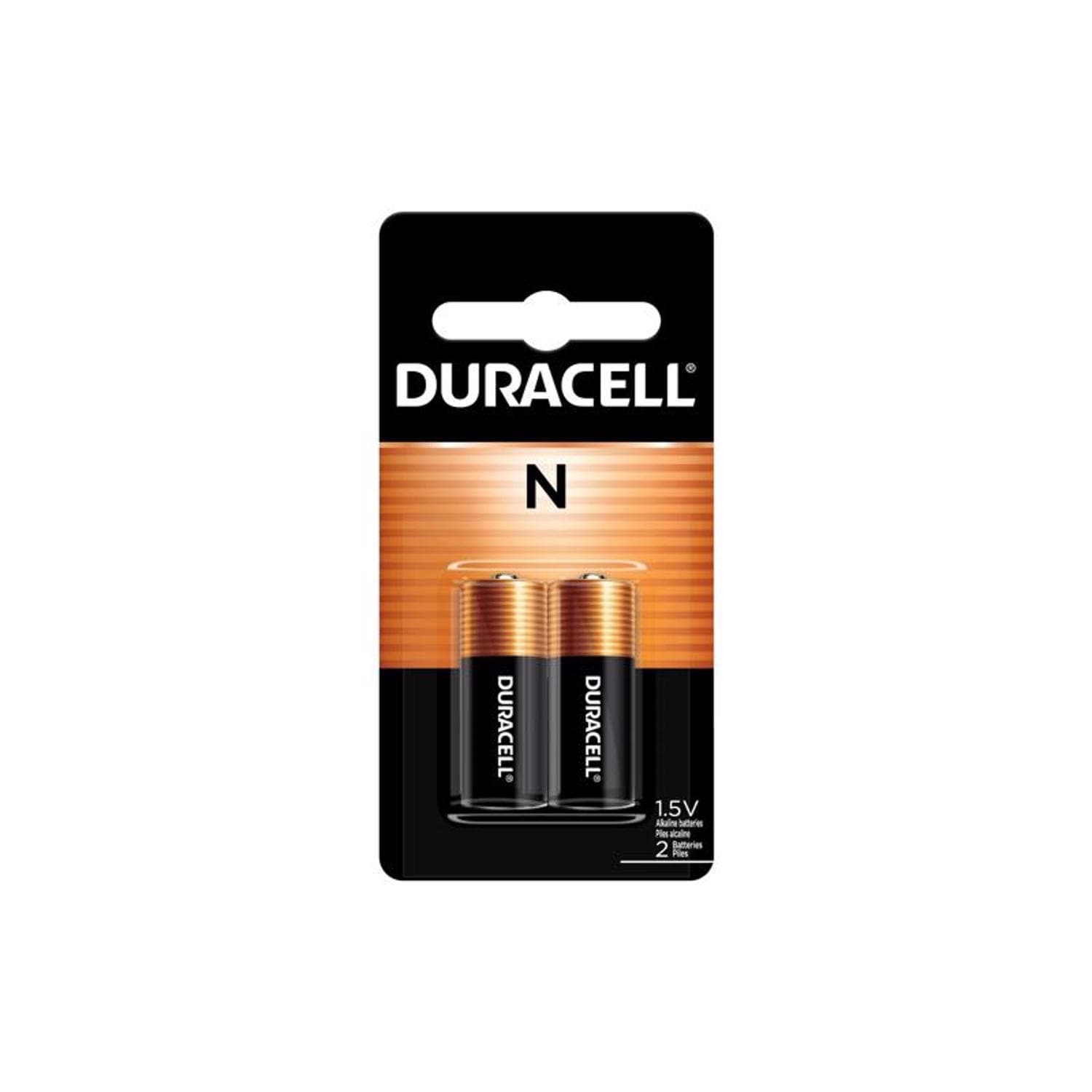 Duracell  Alkaline N 1.5 V 0.8 mAh Medical Battery 2 pk