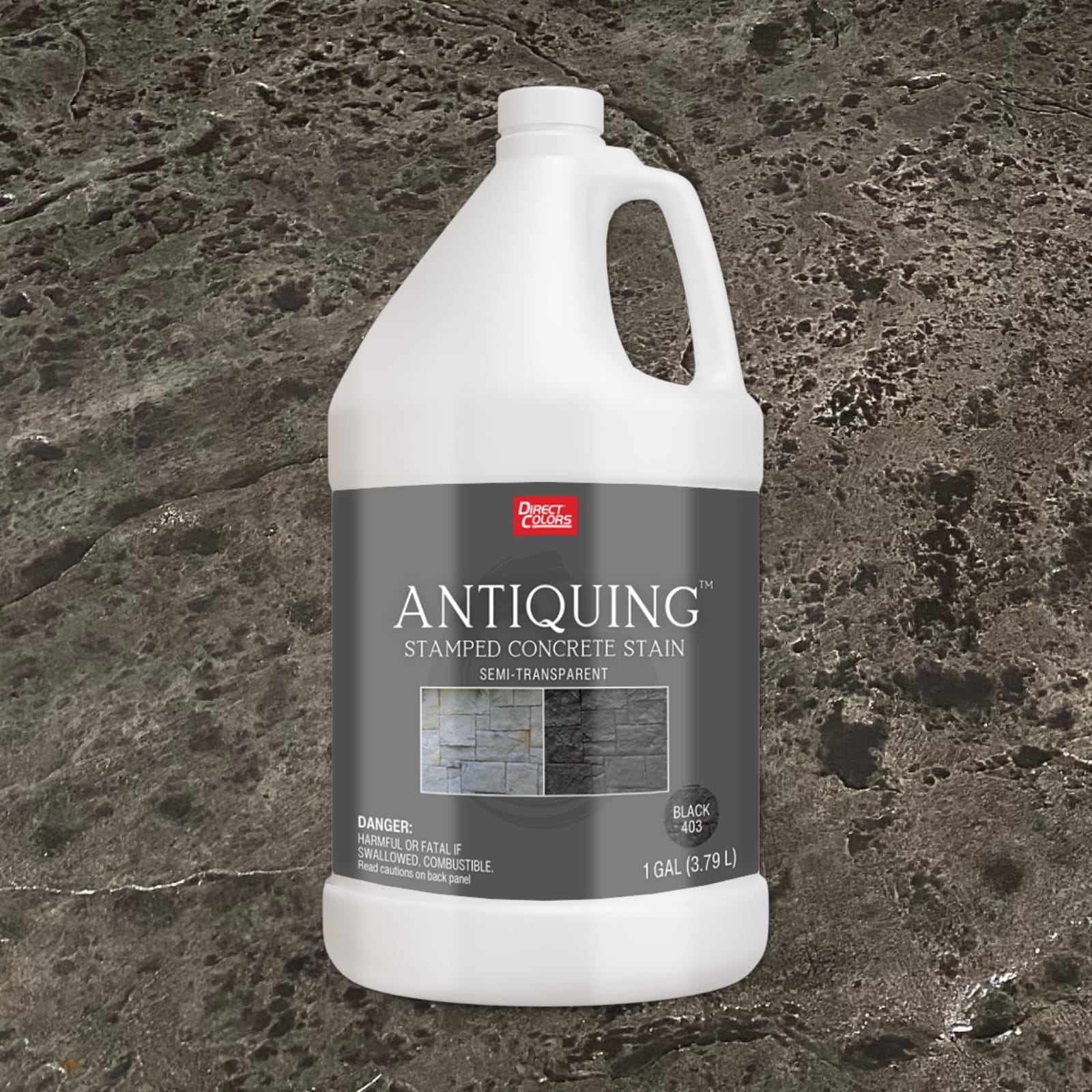 Concrete Coatings Color/Finish Family Black