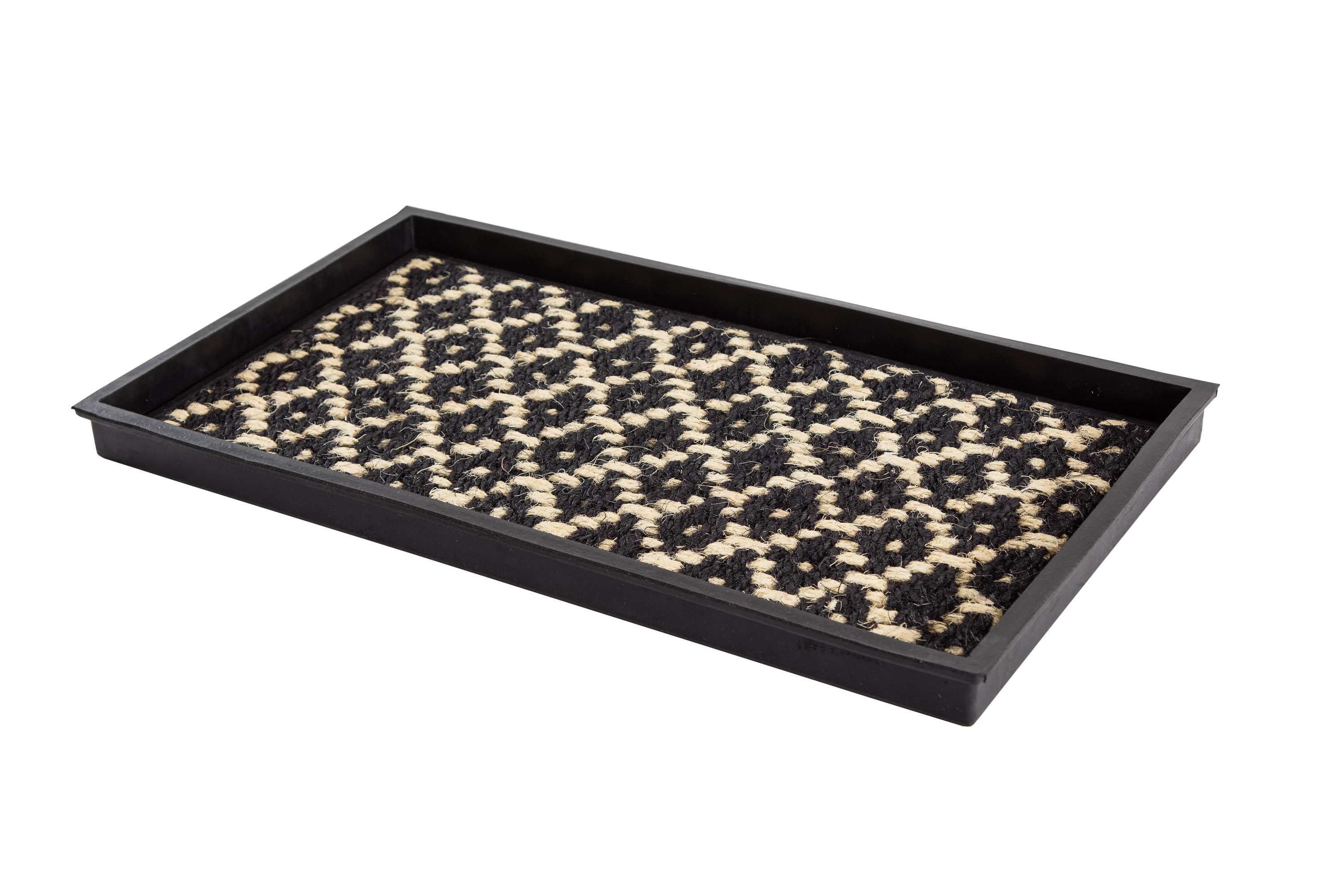 Mohawk Home 2-ft x 3-ft Black Rectangular Indoor or Outdoor Boot Tray at