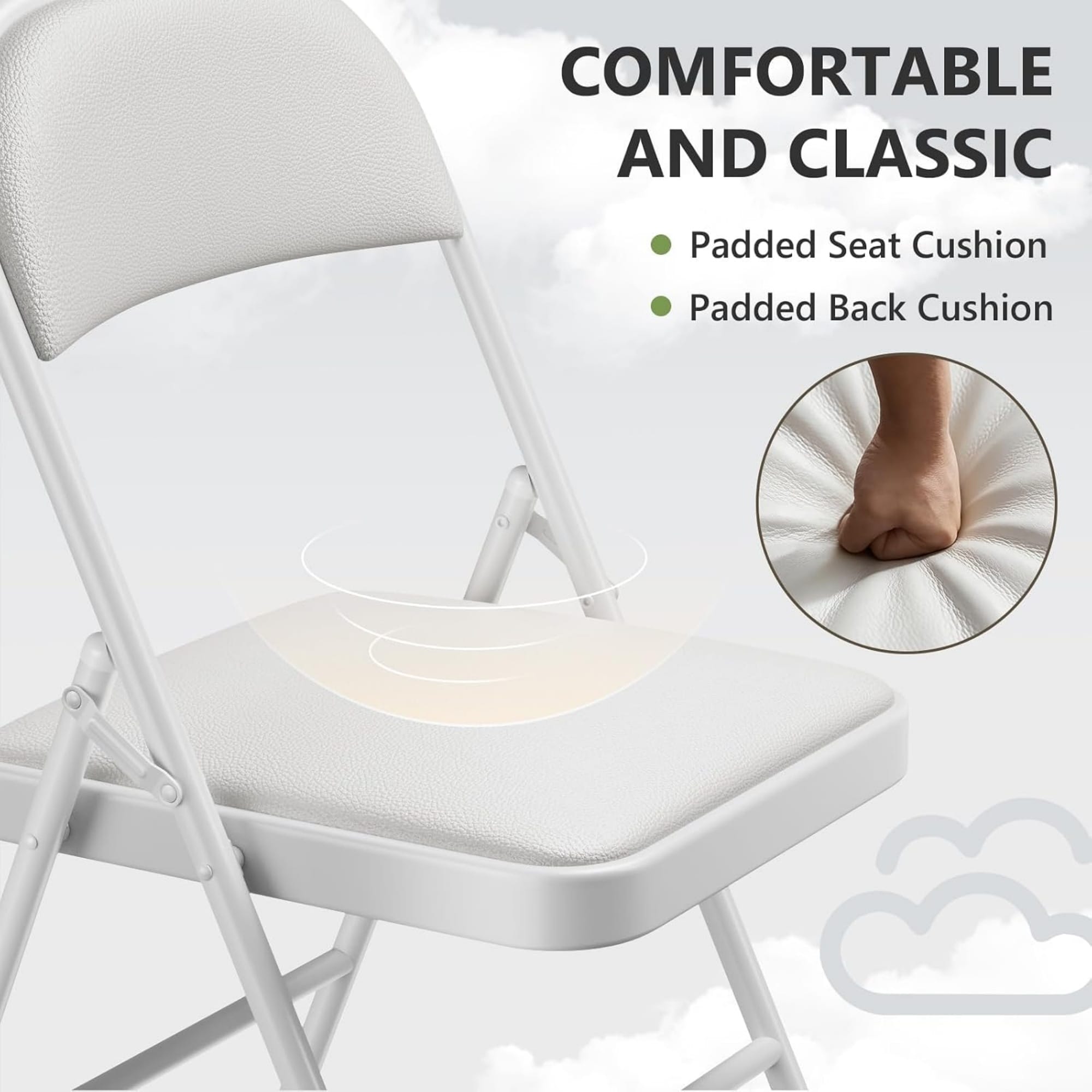 Yardgrace BSHCSCJ8PWT1 Folding-Chairs - View #4