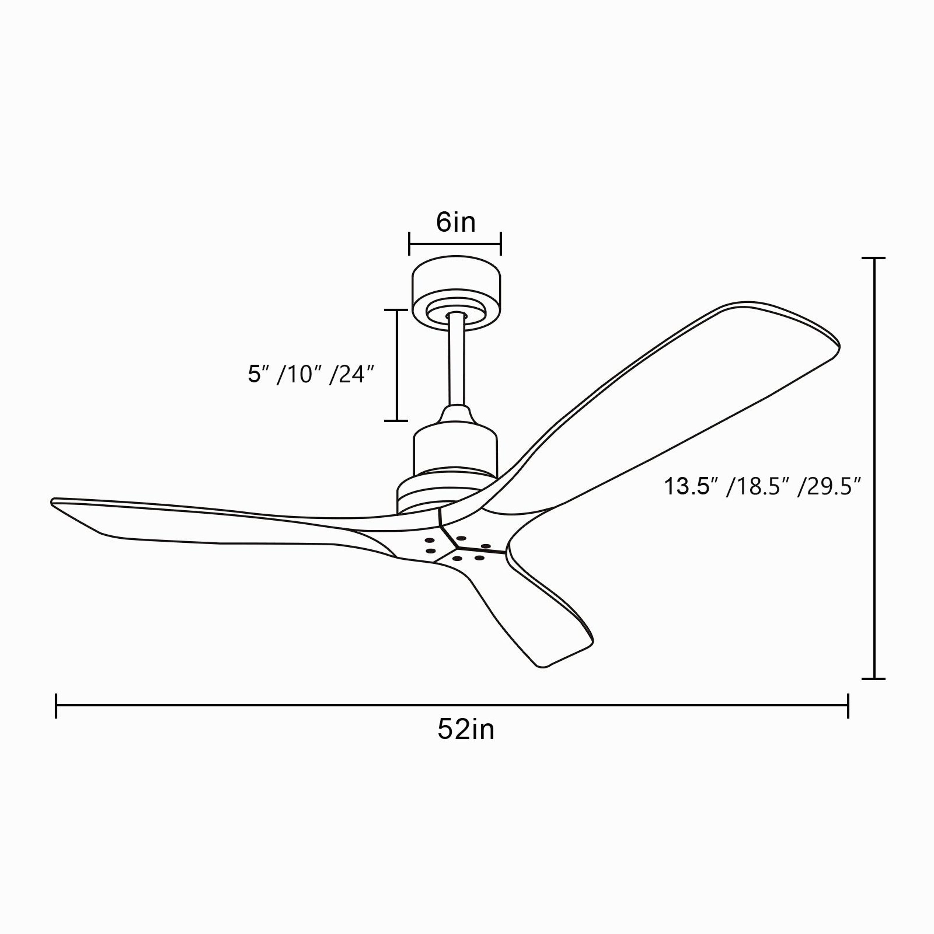 Bayfeve BFXB-5204ADKGDXXX Ceiling-Fans - View #8