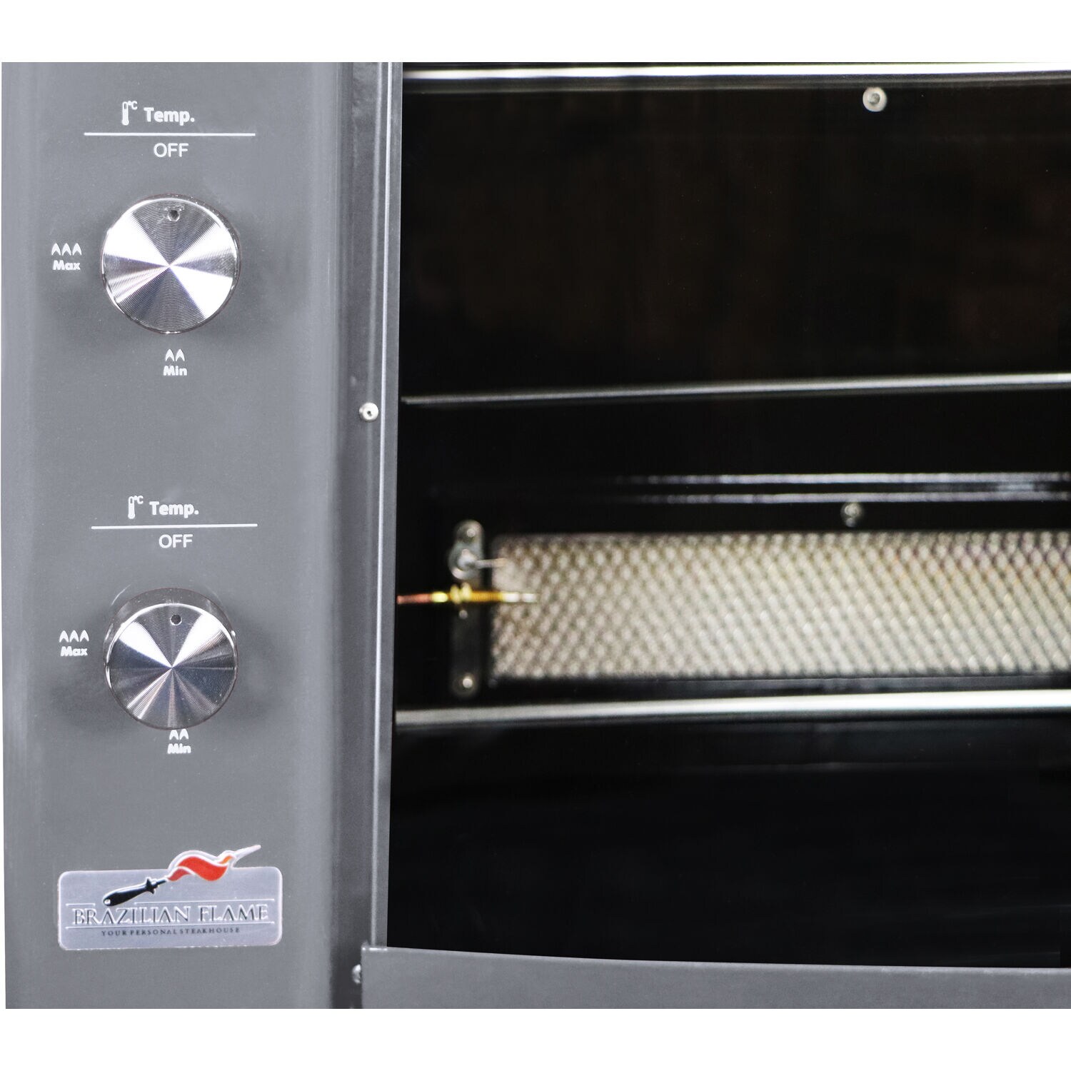 Brazilian Flame BG-05LXK-SILVER Tabletop-Grills - View #20