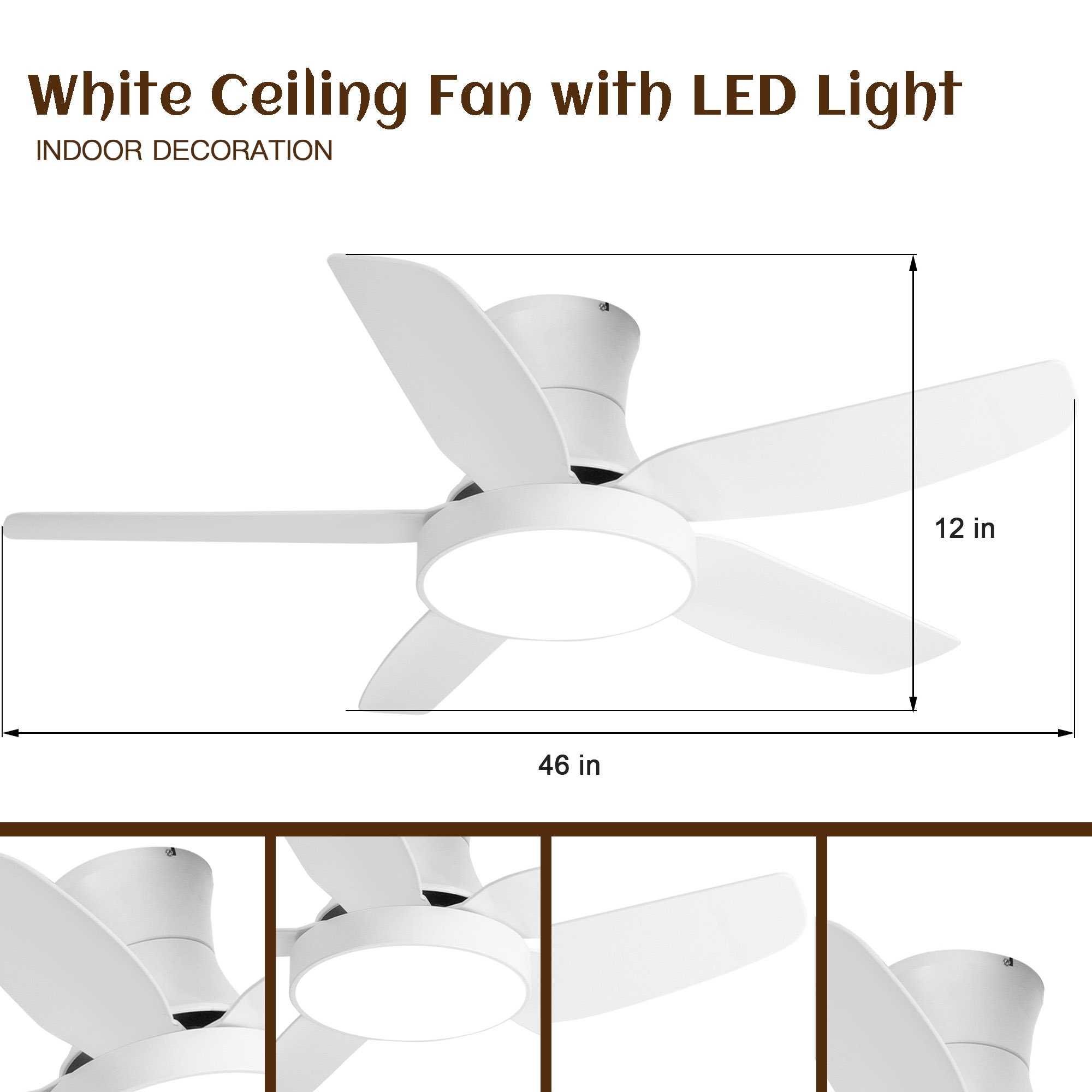 Sunrinx MG40-2-FL Ceiling-Fans - View #2