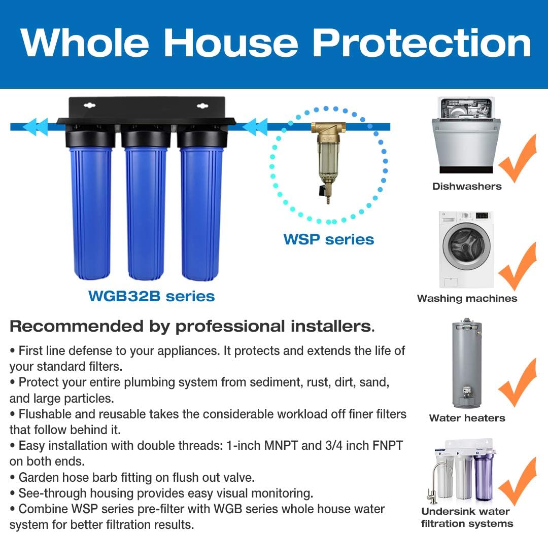 iSpring WSP-50+AC12M12X2 Whole-House-Filtration-Systems - View #4