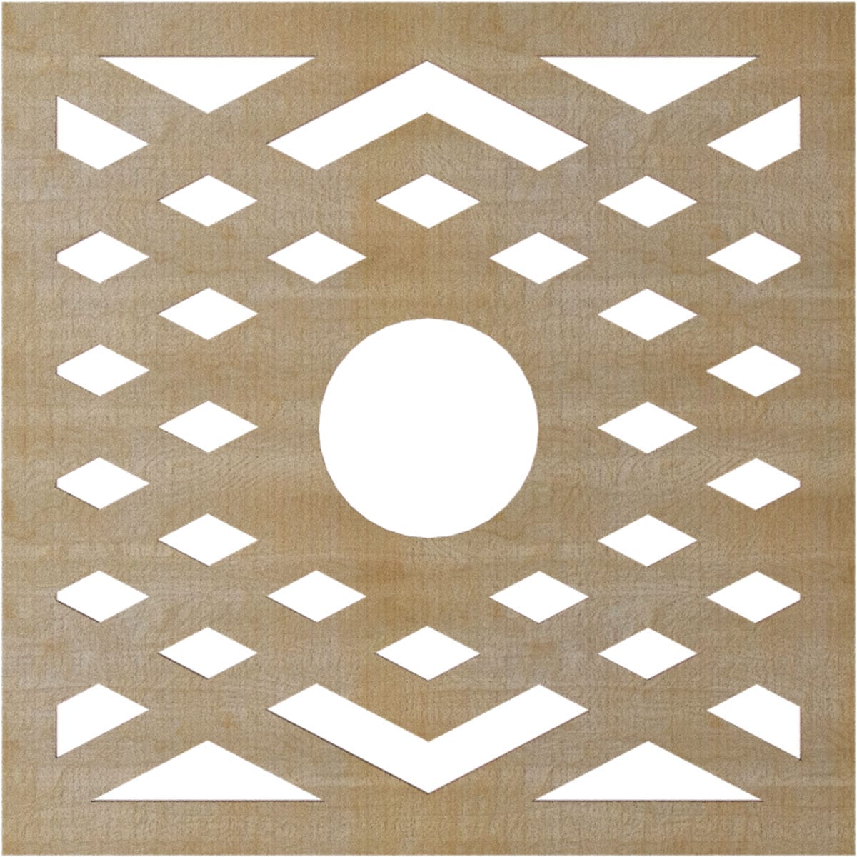 Ekena Millwork CMWP22X22X0250CHBI Ceiling-Medallions - View #4