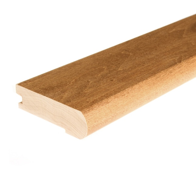 Flexco Solid Wood Stair Nose 2.75-in x 78-in Vanilla Prefinished Maple Stair Nosing Flexco Solid Wood Stair Nose 2.75-in x 78-in Vanilla Prefinished Maple Stair Nosing