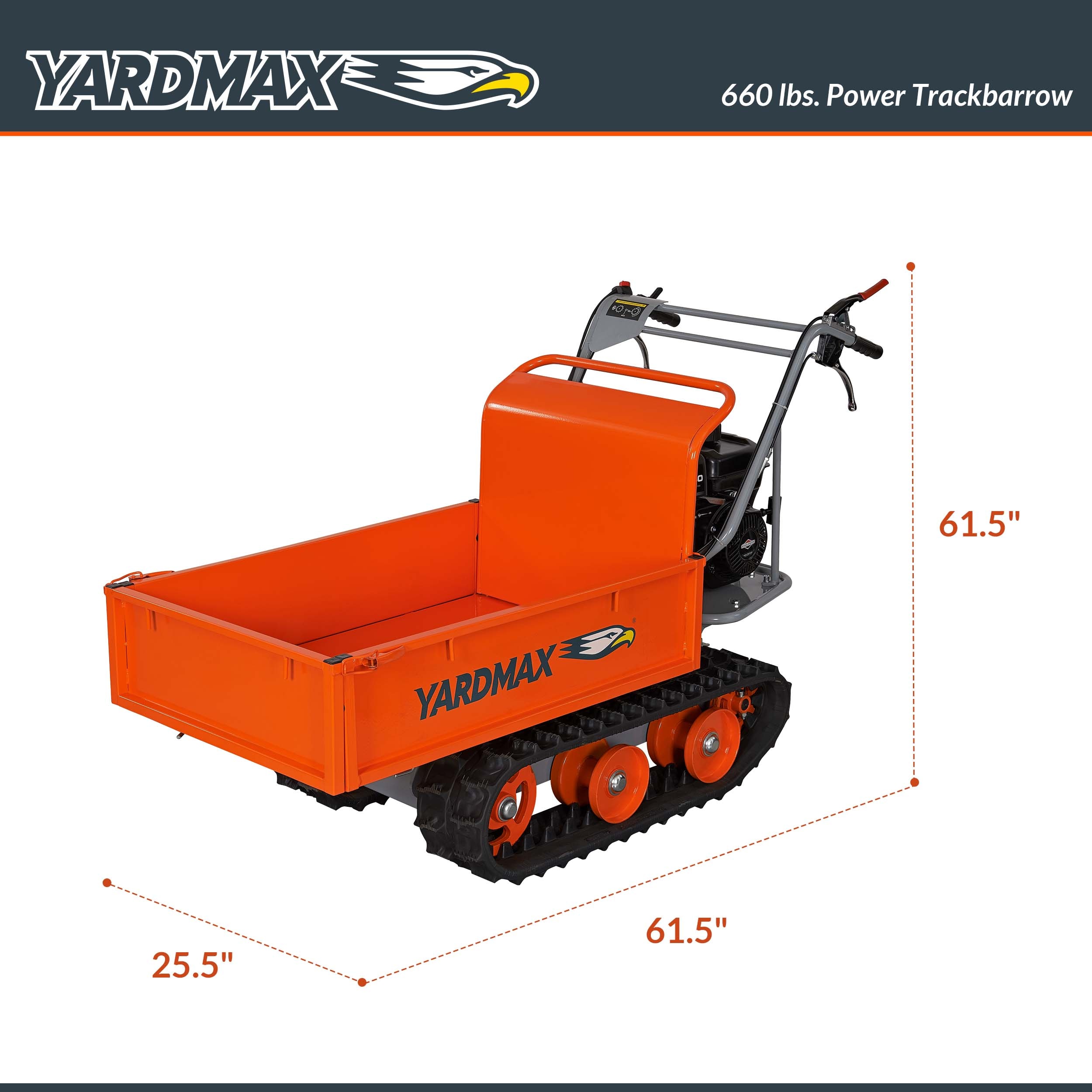 YARDMAX YD8203 Dump-Cart - View #3