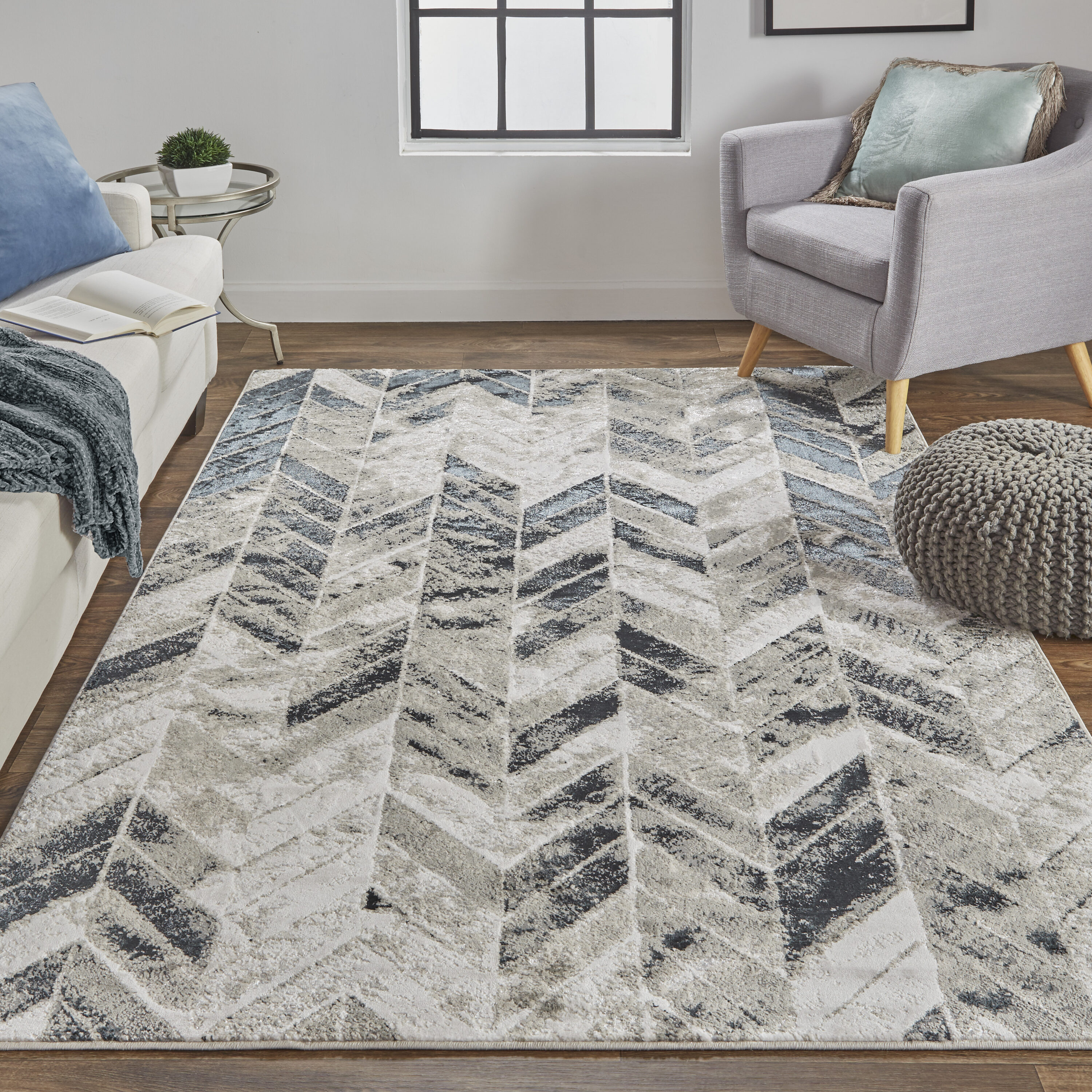 Room Envy 694R3048GRYSLVF00 rugs - View #2
