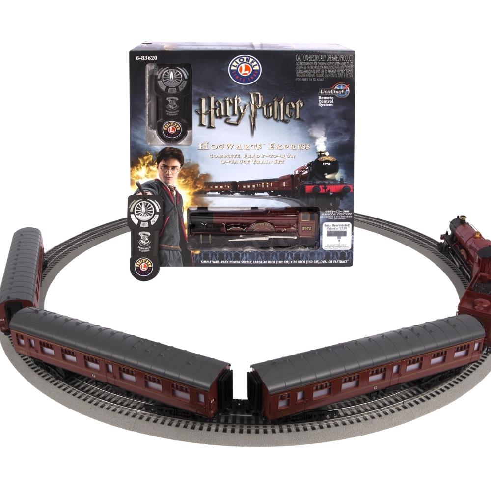 Lionel HTNB329884  LNL83972 O Scale Hogwarts Express Lion Chief Train Set