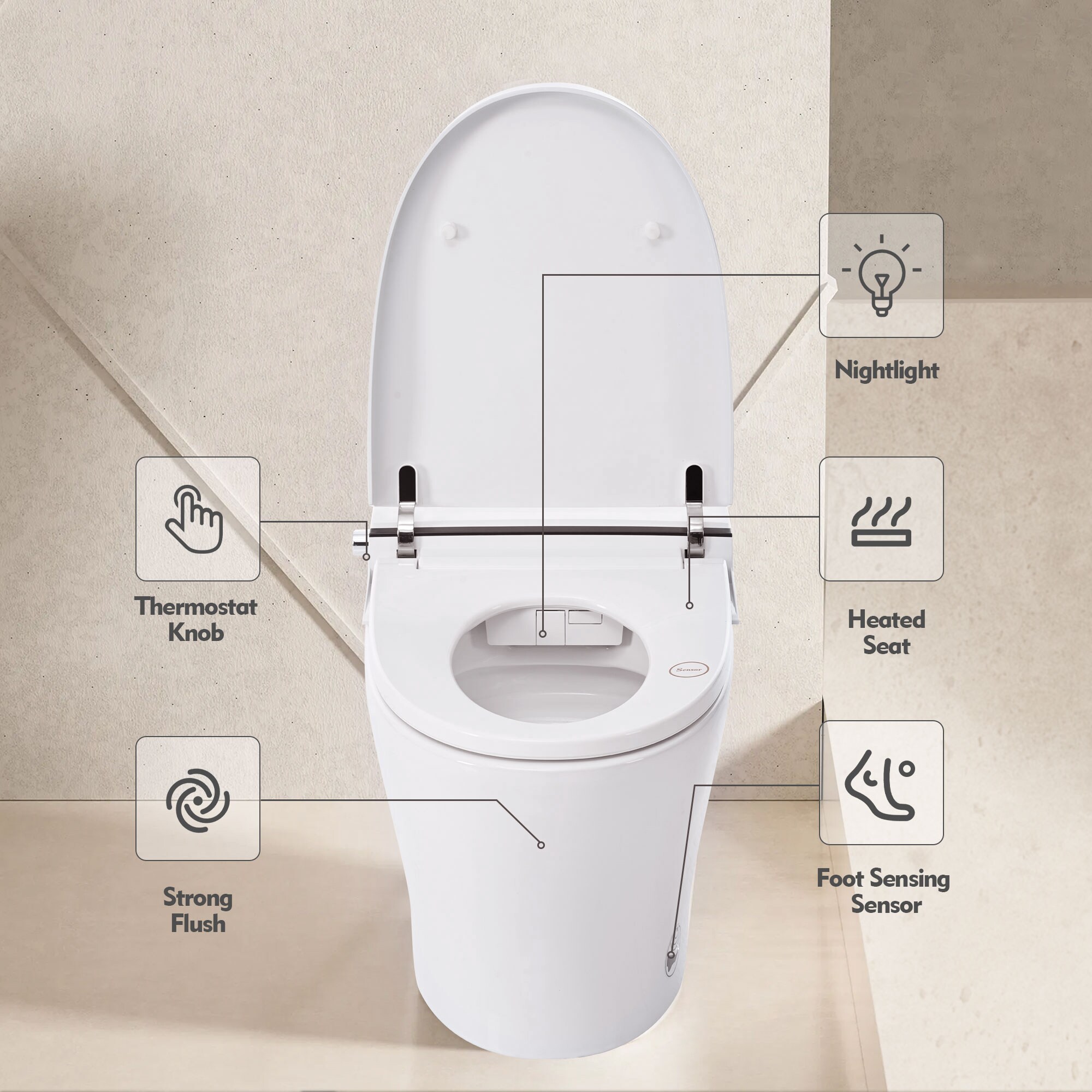 Forclover TOE-314230 toilets - View #3
