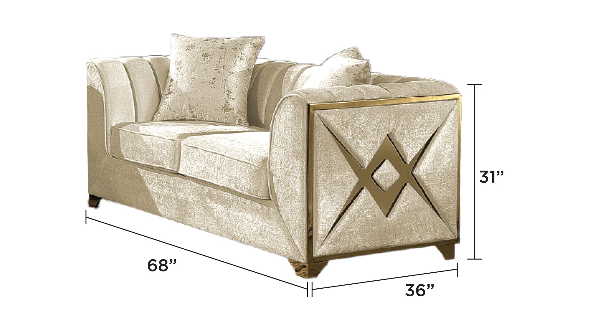 Galaxy 601955552431 Sofas-Loveseats - View #3