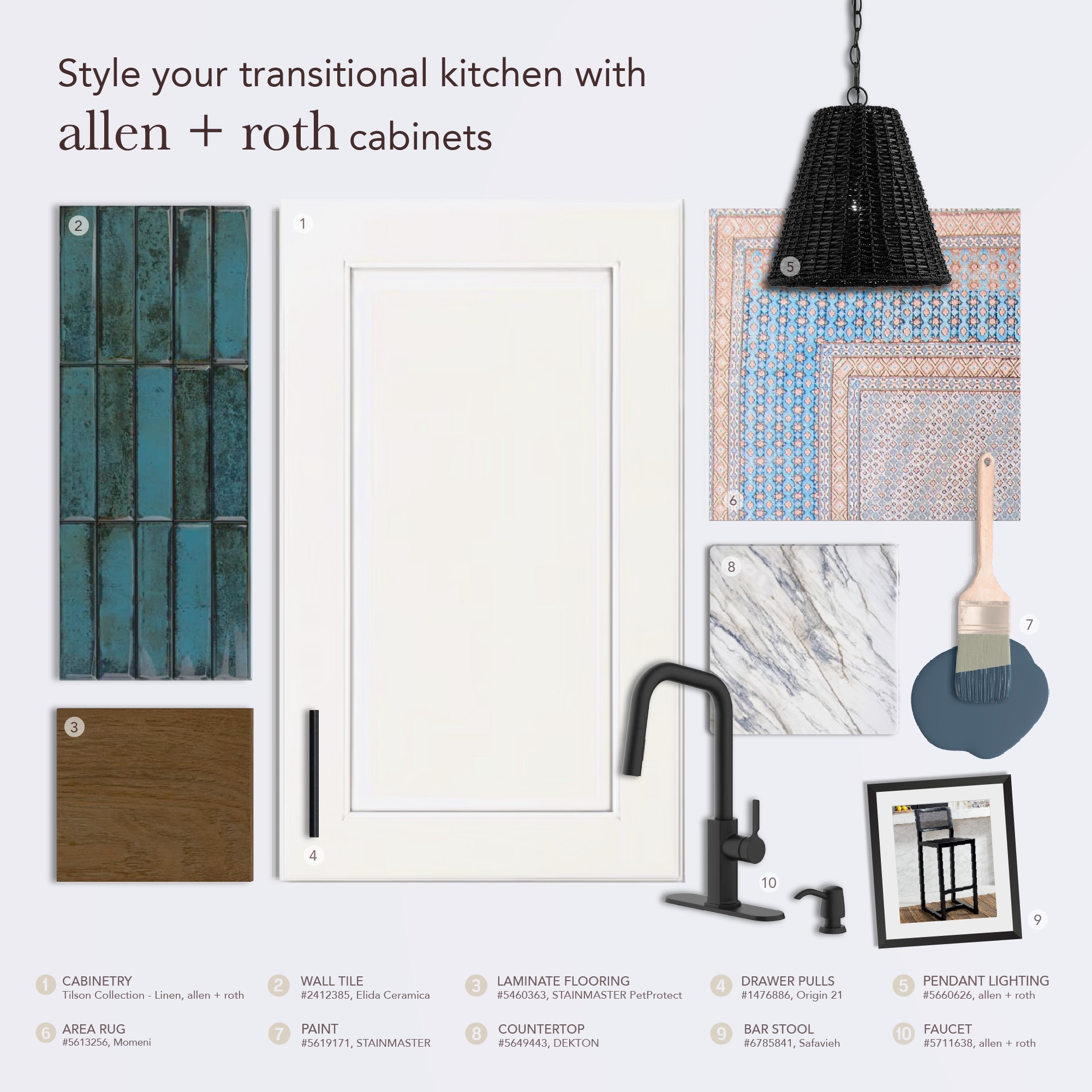 allen + roth 20212TS Cabinets-Kitchen - View #2