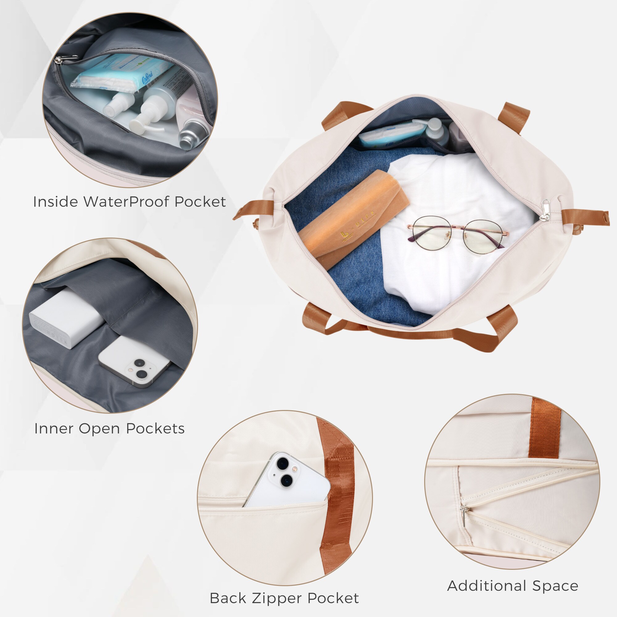 SINOFURN SYD9600011IR Luggage-And-Luggage-Sets - View #2